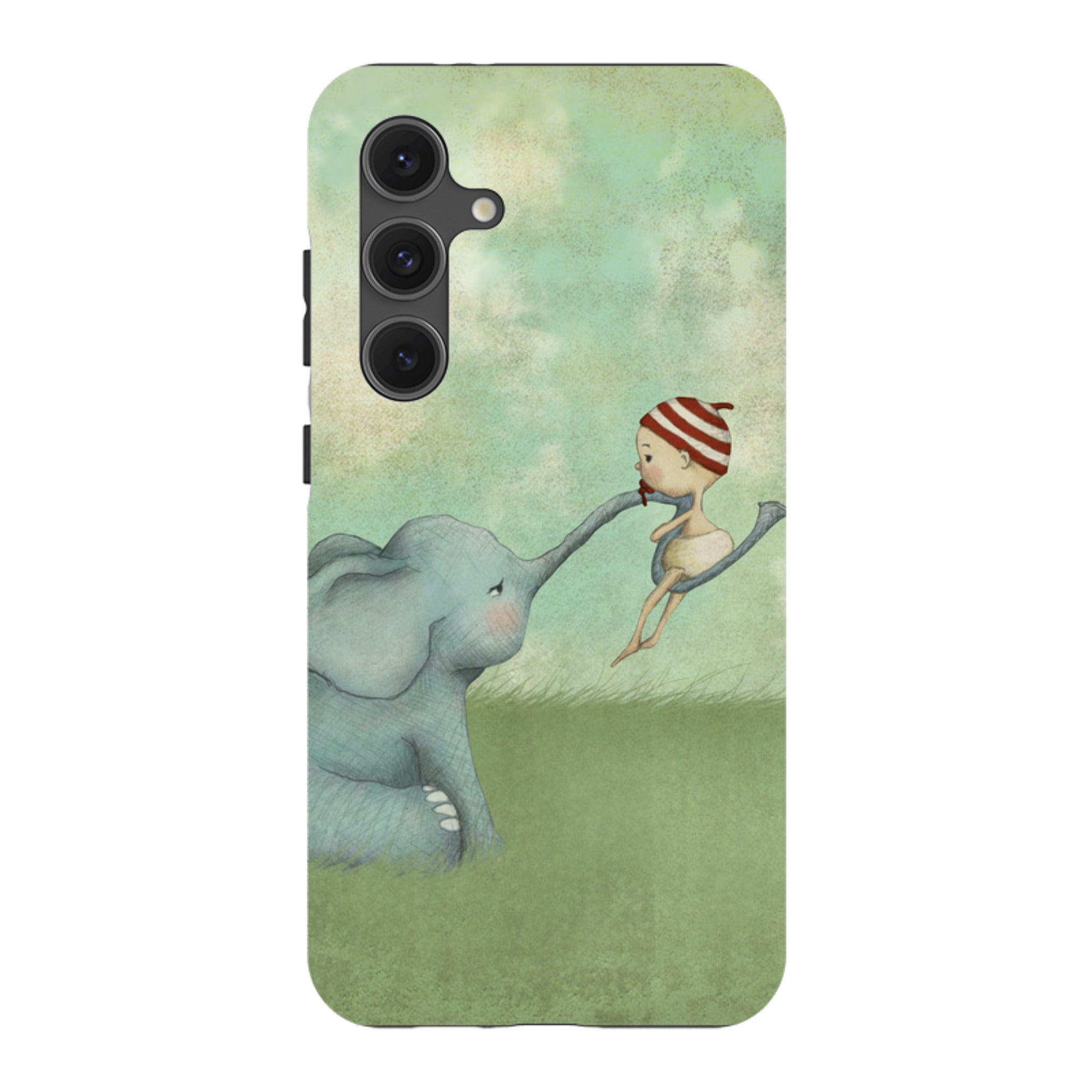 Samsung Tough Case - Elephant Baby By Maja Lindberg