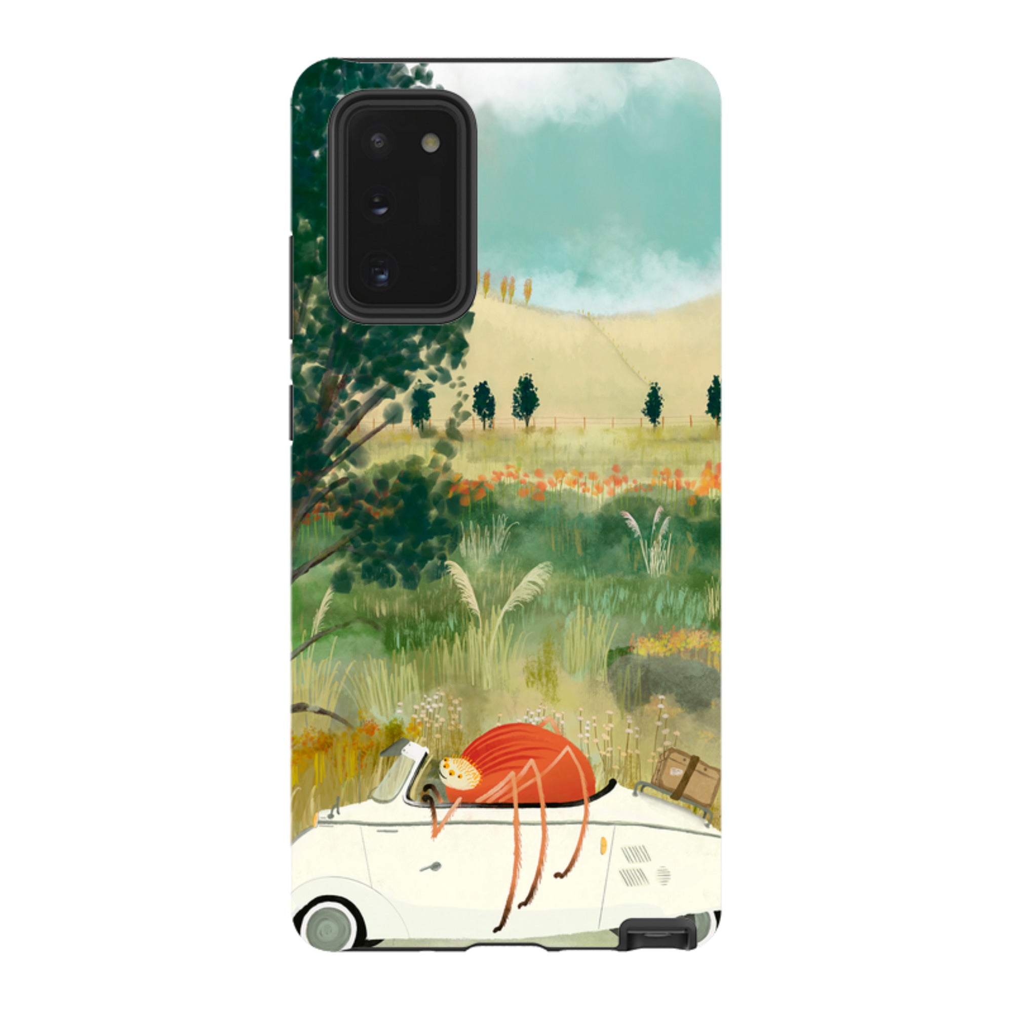 Samsung Tough Case - Happy Travels By Katherine Quinn