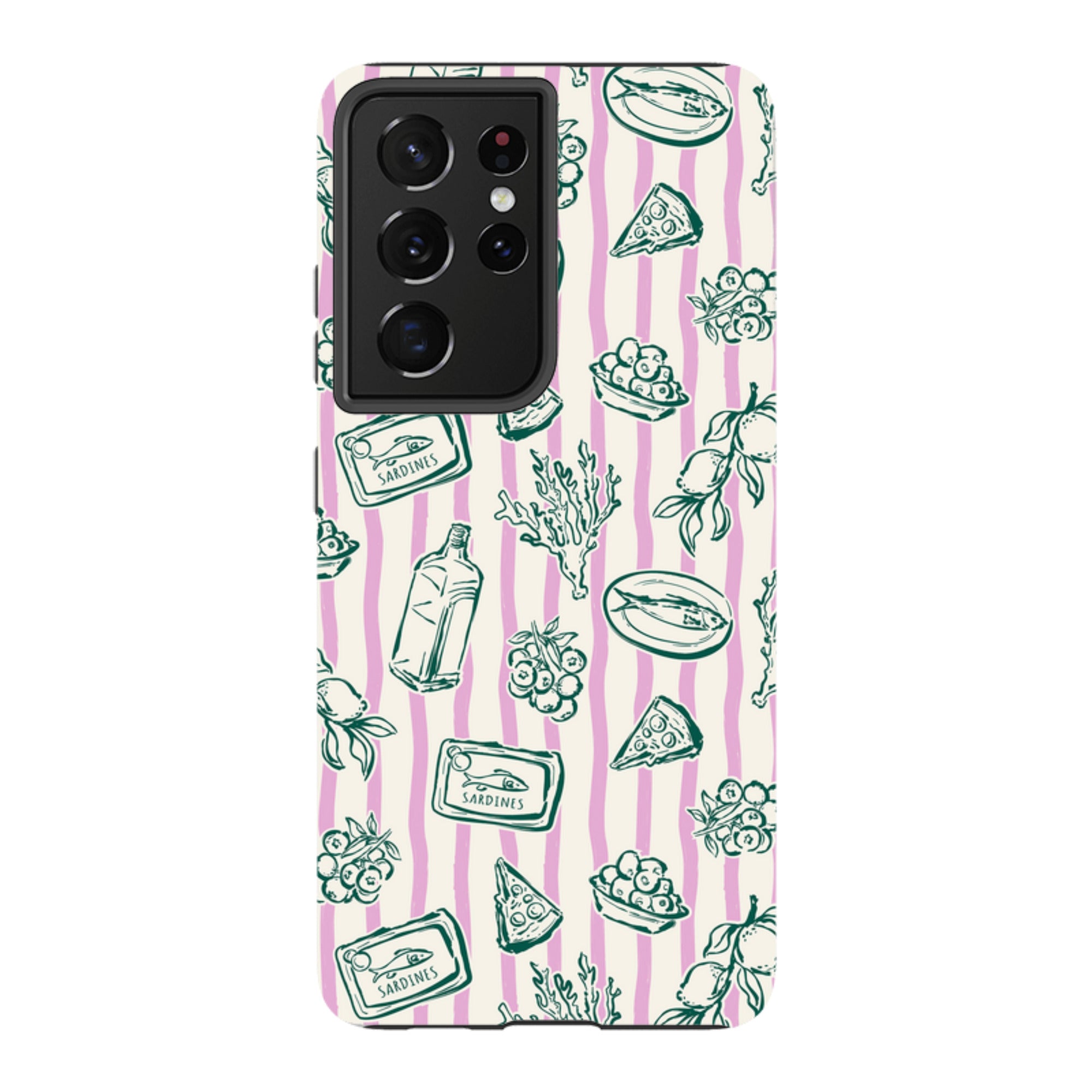 Samsung Tough Case - Sardines and Gin
