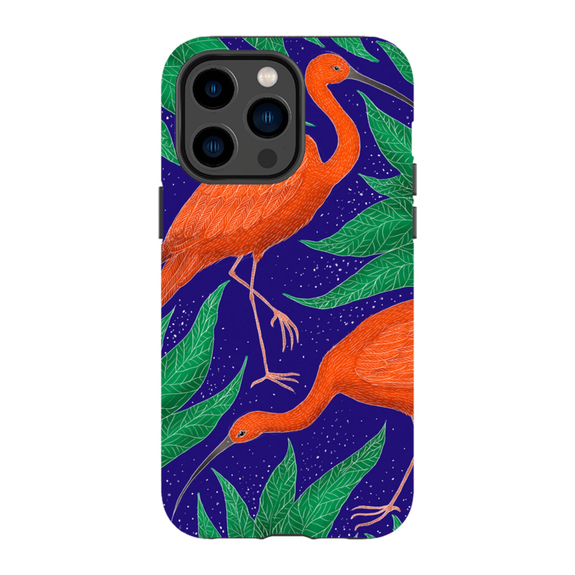 iPhone Tough Case - Scarlet Ibis By Catherine Rowe