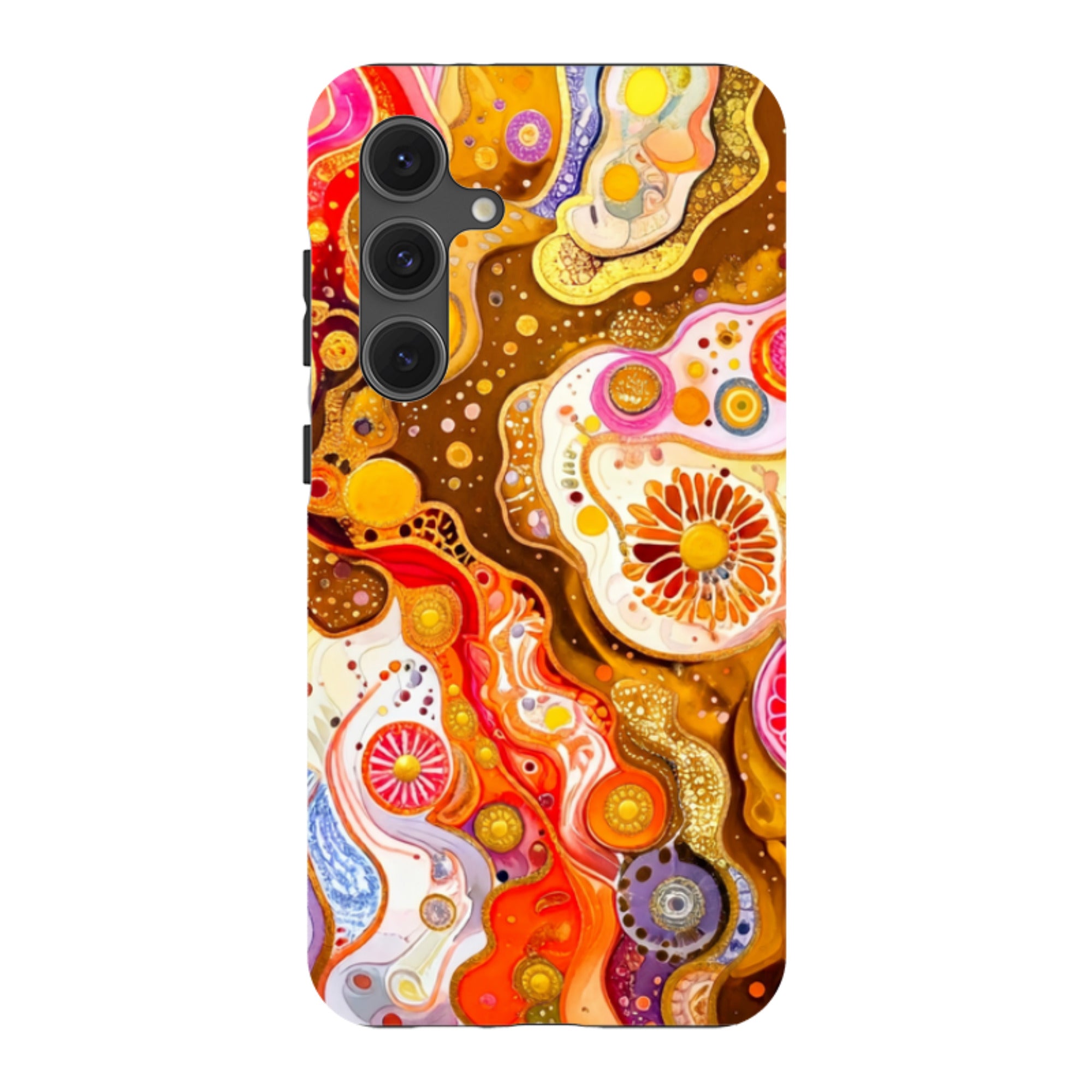 Samsung Tough  Case - Fire Marble