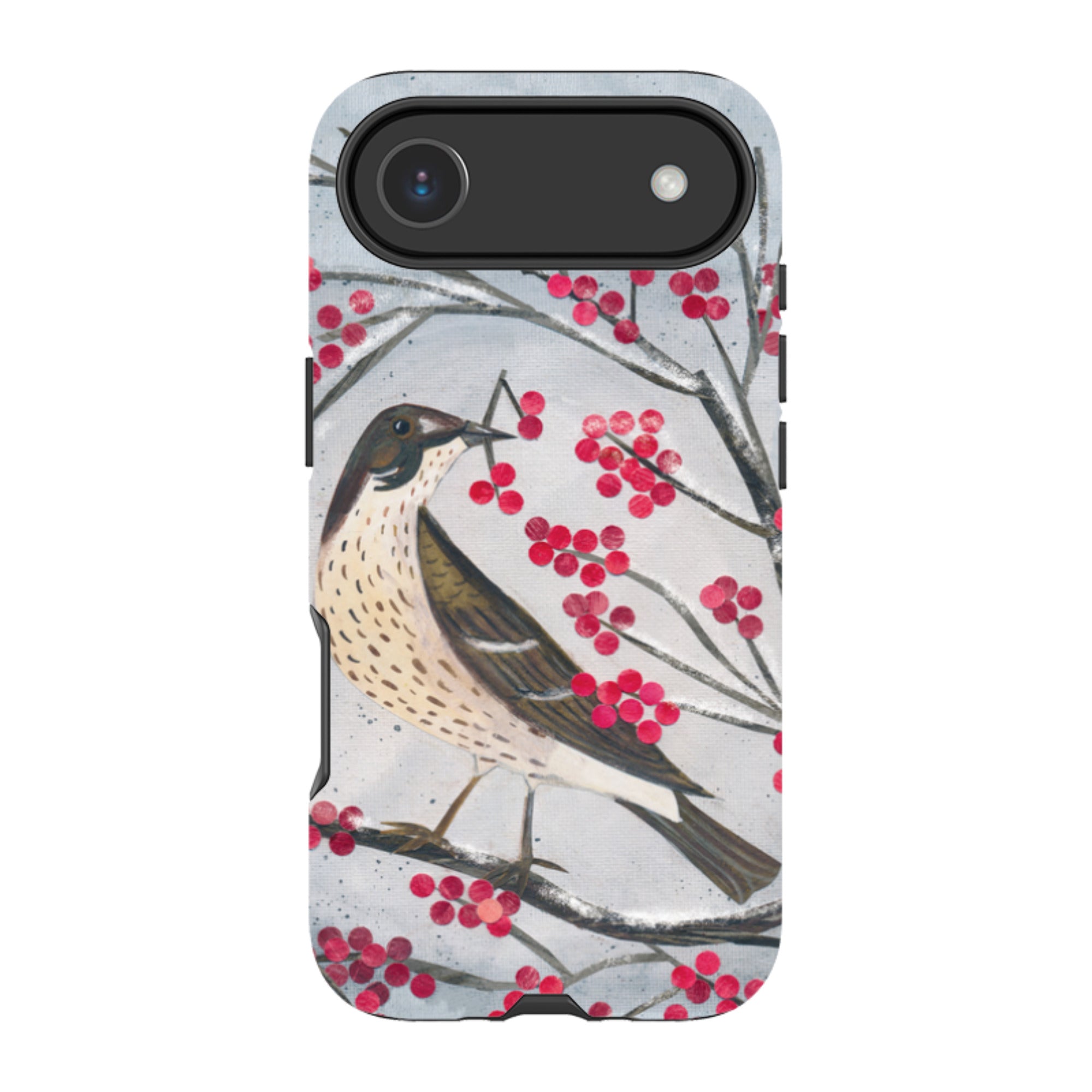 iPhone MagSafe Tough Case - Mistle Thrush By Tracey English
