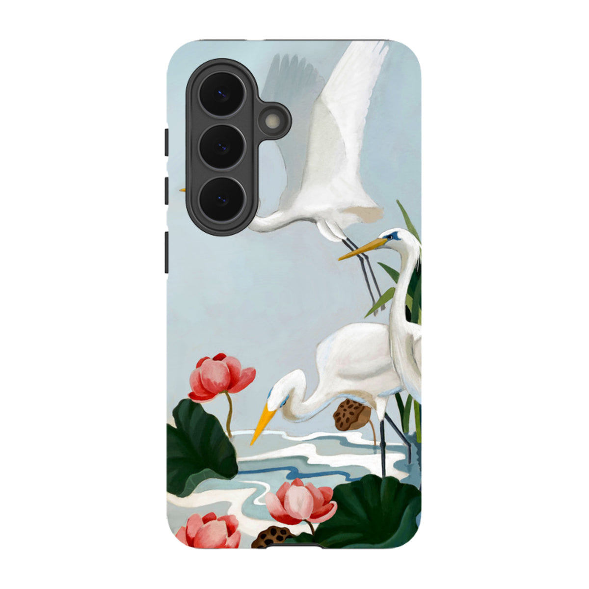 Samsung Tough Case - Egrets And Lillie's By Bex Parkin