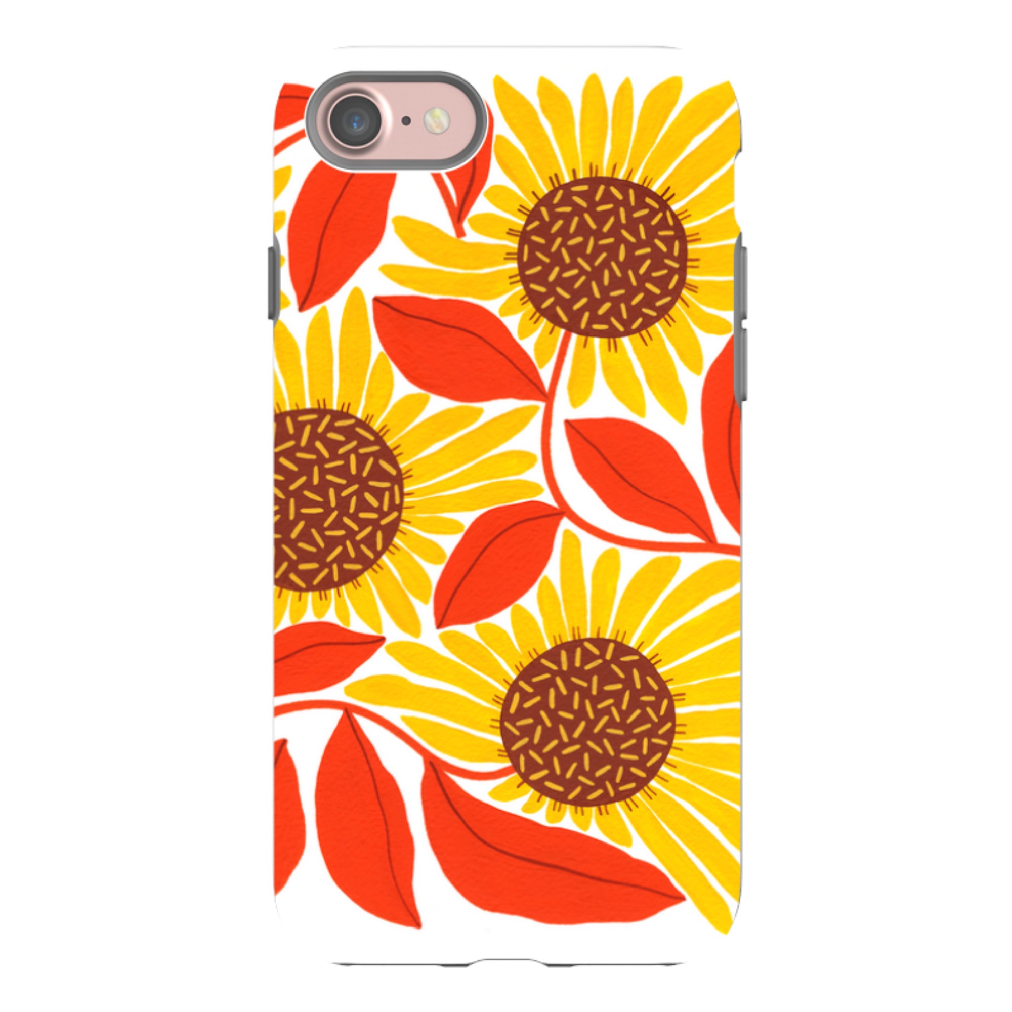 iPhone Tough Case - Sunflower By Madalina Andronic