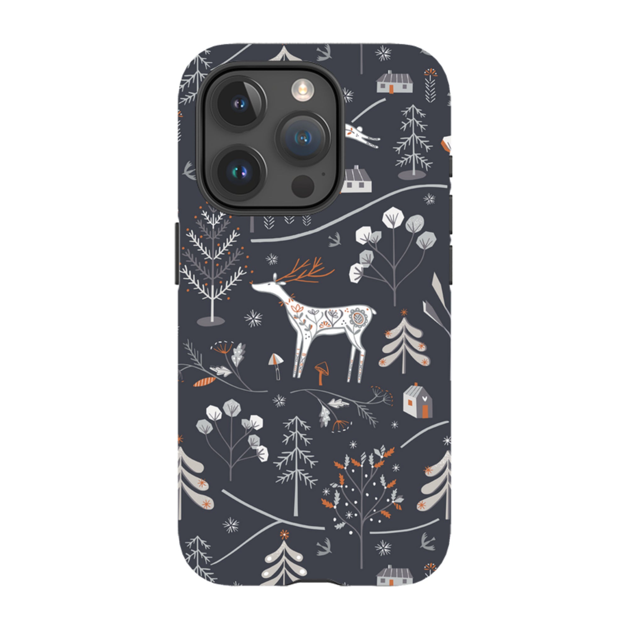 iPhone Tough Case - Winterfold B By Ali Brookes