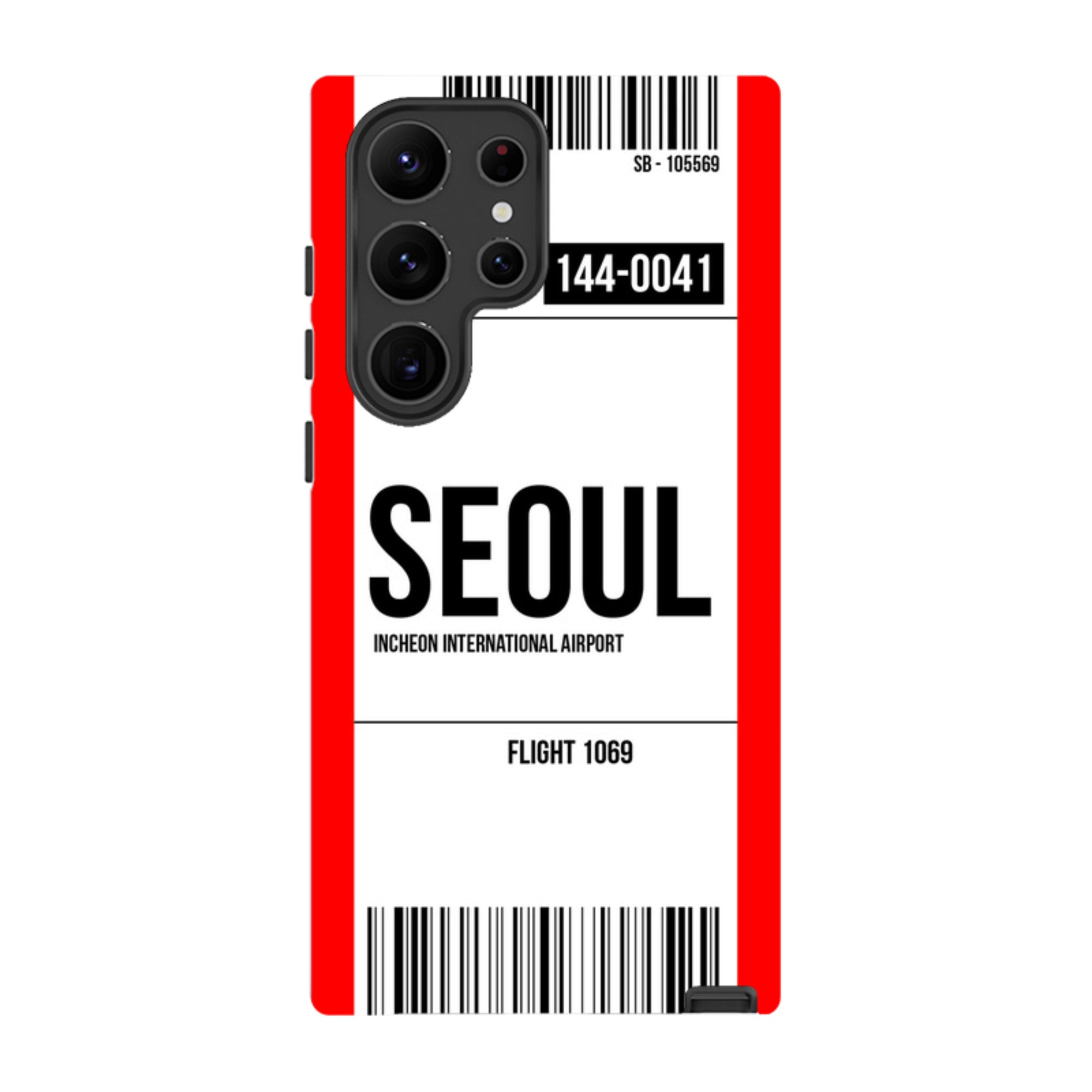 Samsung Tough Case - Seoul Red