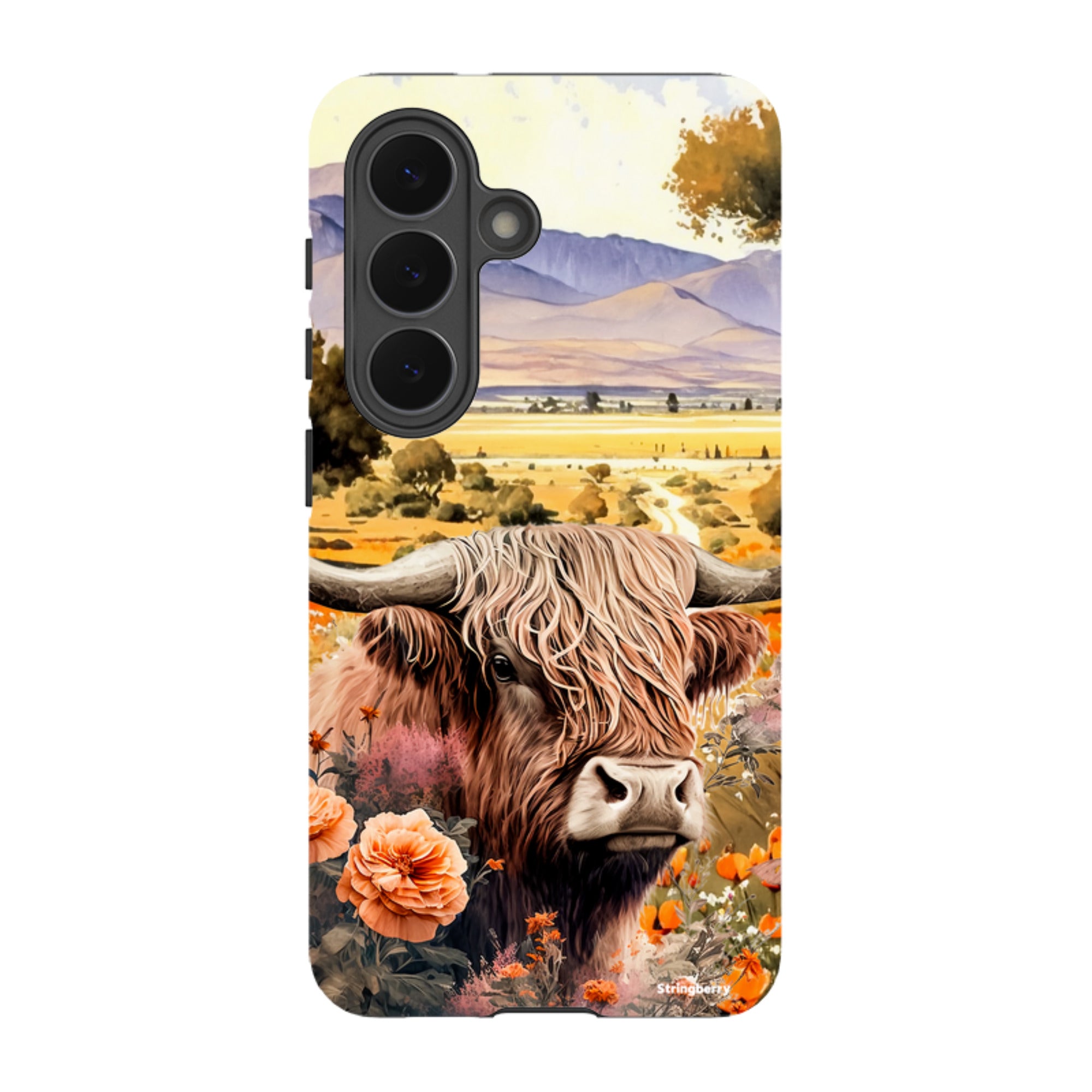 Samsung Tough Case - Highland Cow III