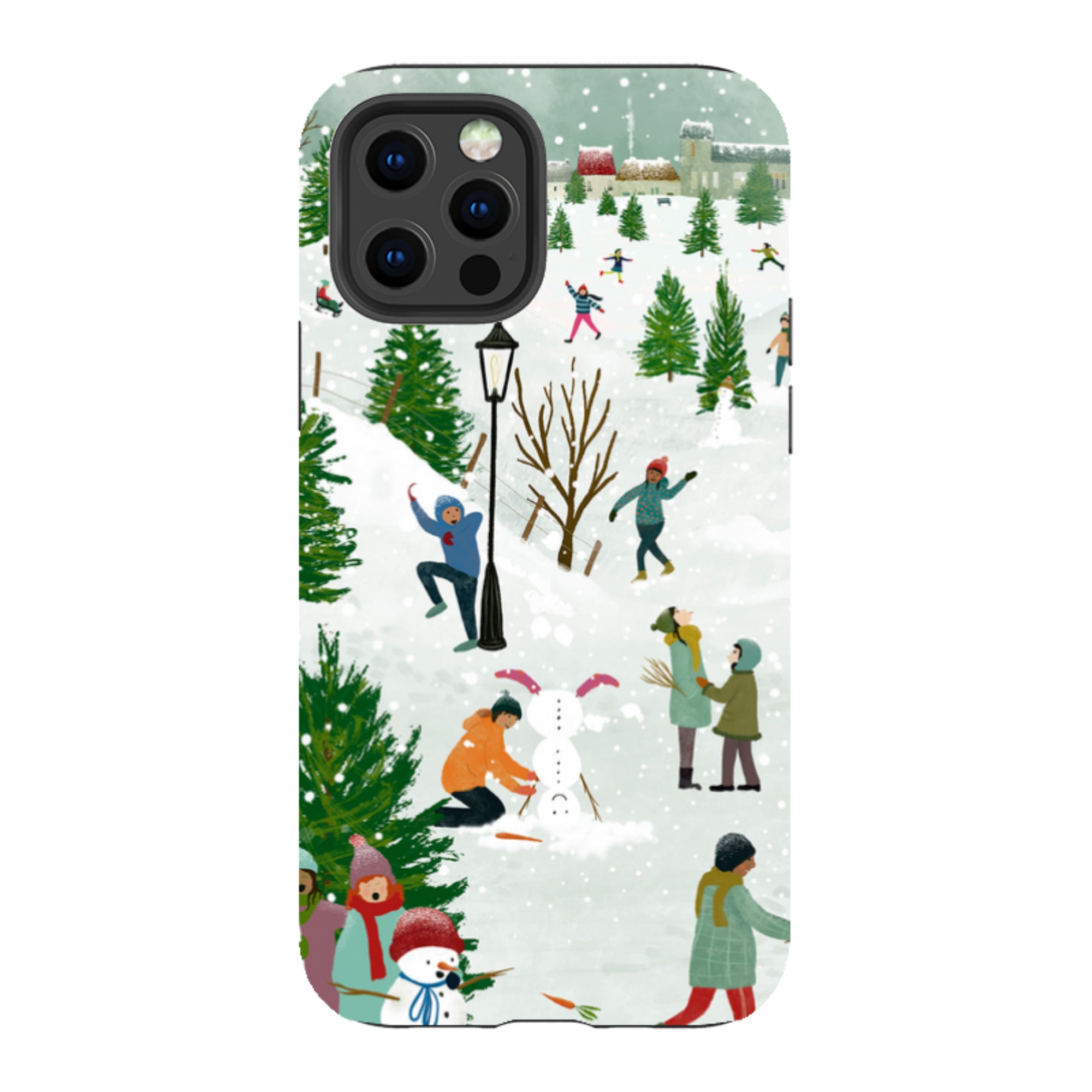 iPhone Tough Case - Let It Snow By Katherine Quinn
