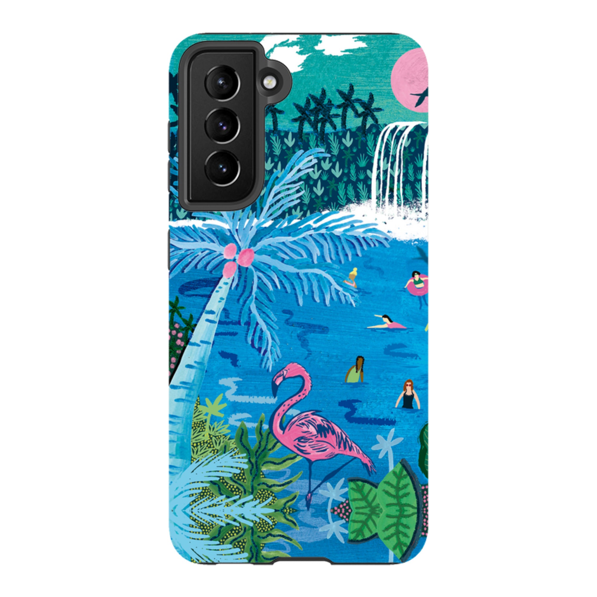 Samsung Tough  Case - Palm Pool III By Emma Frances Grant