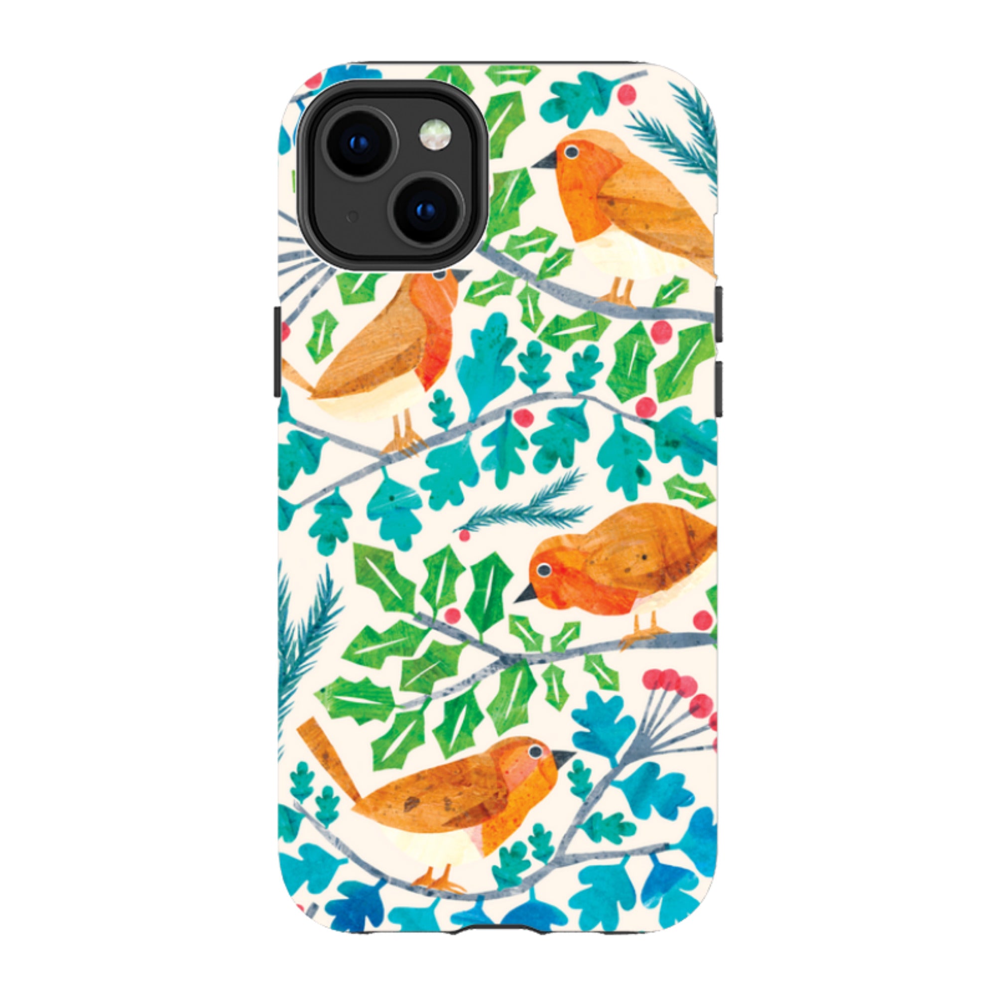 iPhone Tough Case - Robins By Tracey English