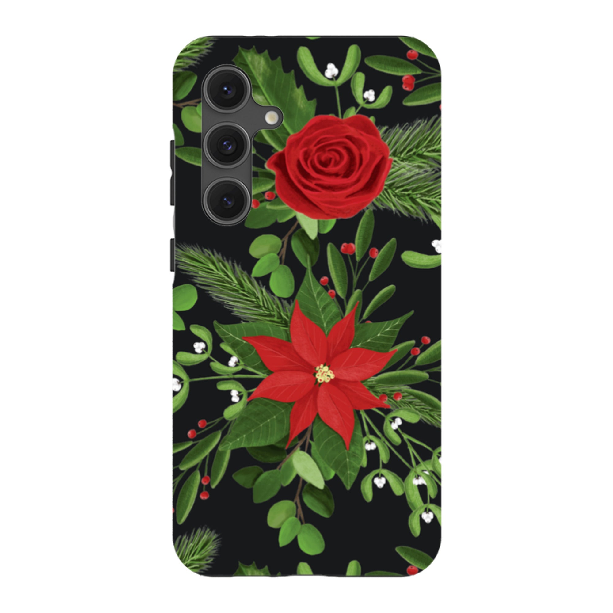 Samsung Tough Case - Black White Plaid By Abby Jacobs