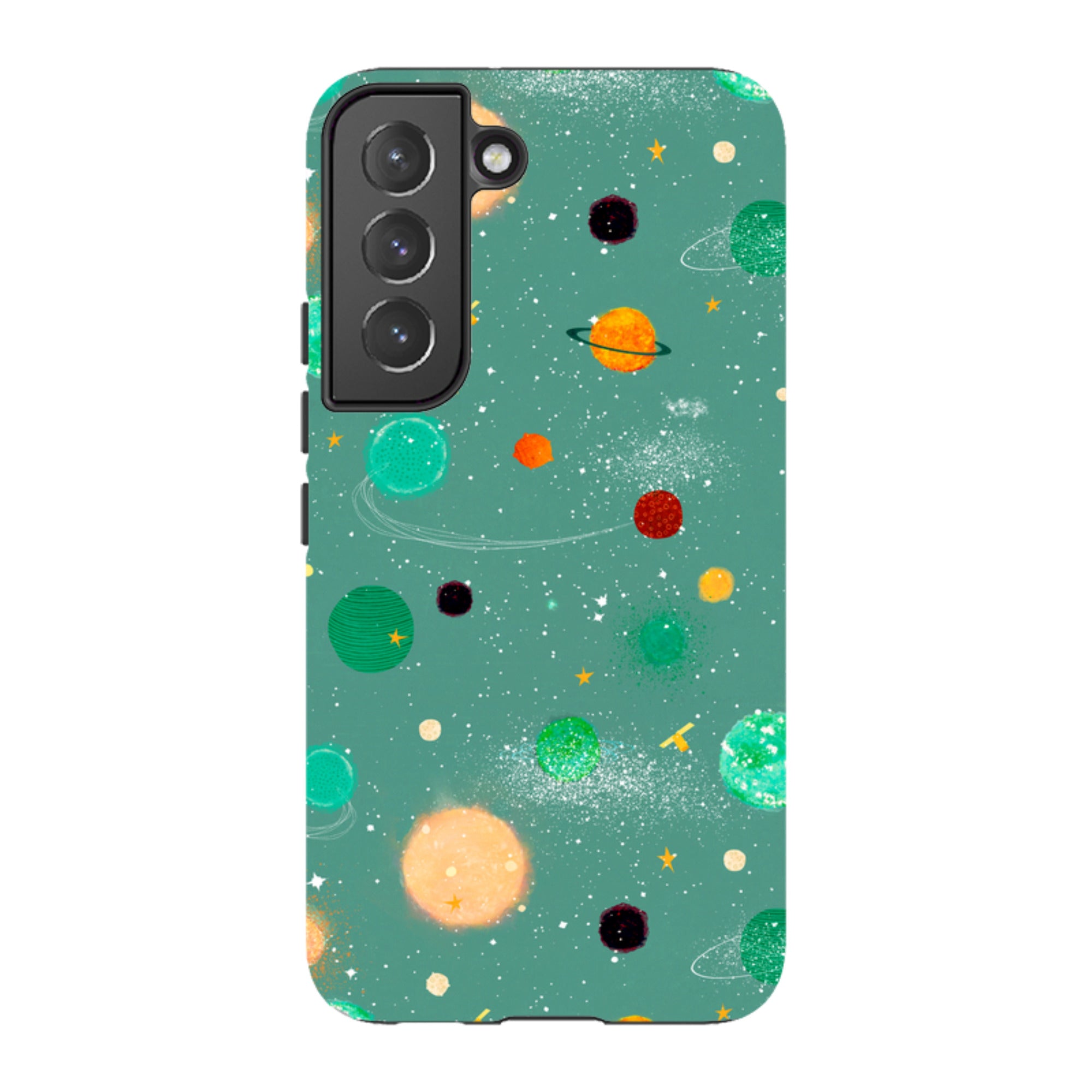 Samsung Tough Case - Far Far Away Green By Katherine Quinn