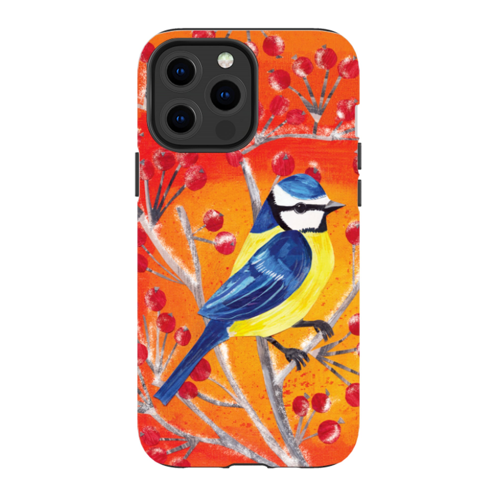 iPhone MagSafe Tough Case - Blue Tit By Tracey English
