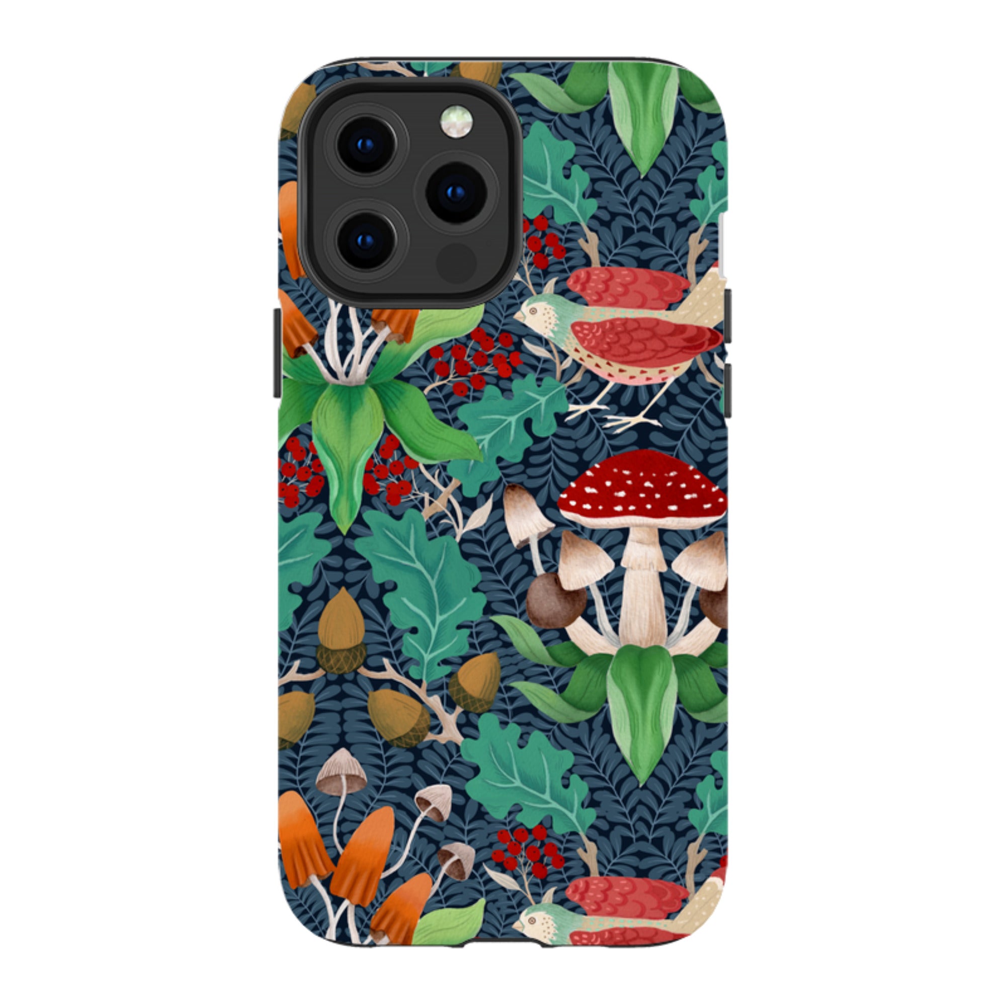 iPhone Tough Case - Mushrooms By Bex Parkin