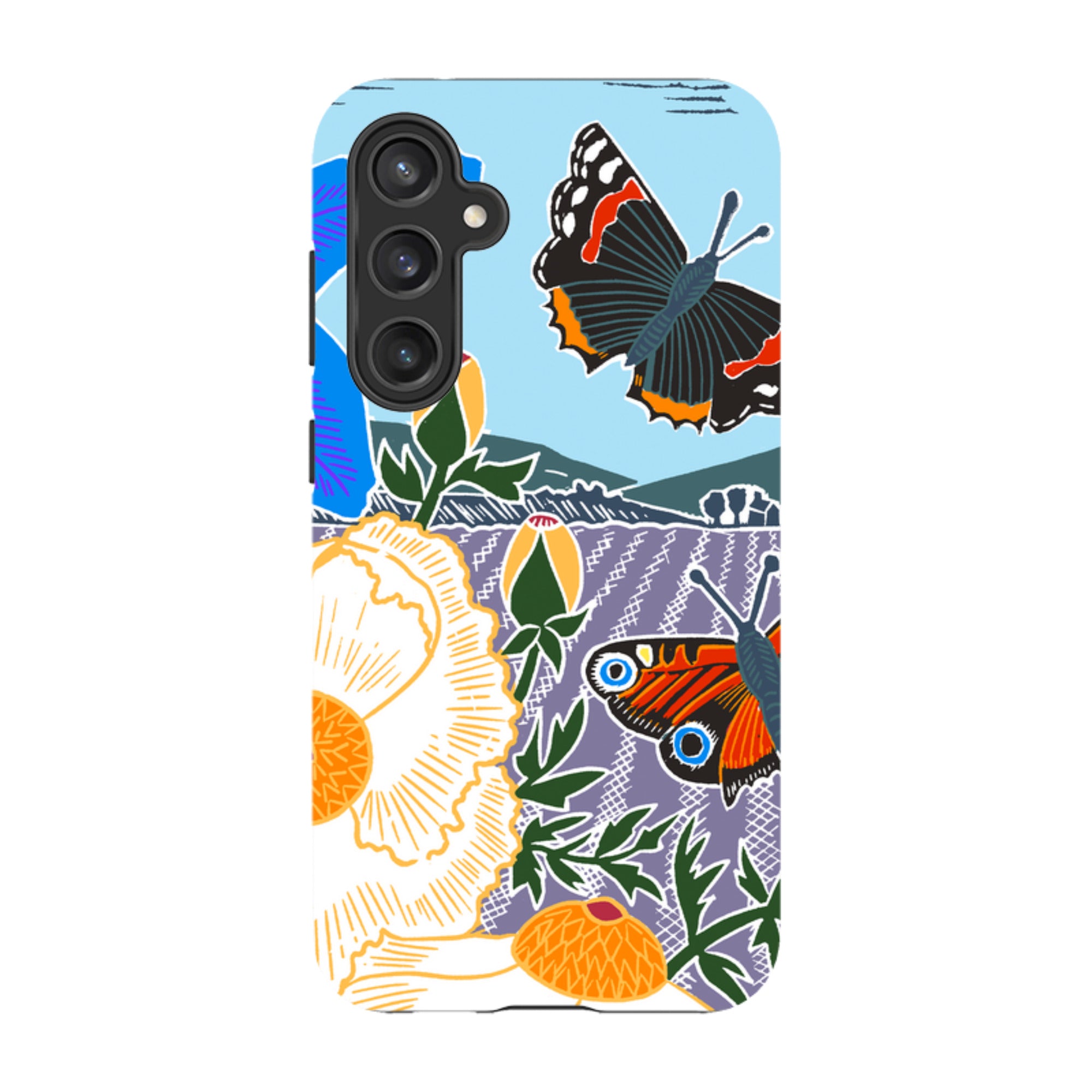 Samsung Tough Case - Bold Butterflies By Kate Heiss