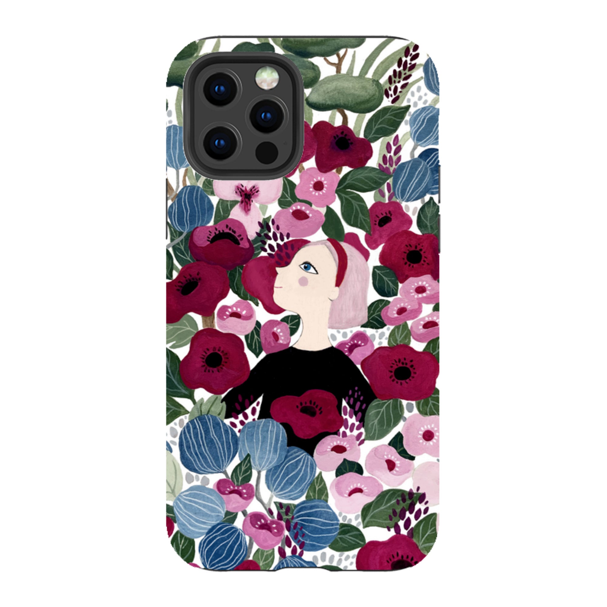 iPhone Tough Case - Flower Garden By Bex Parkin