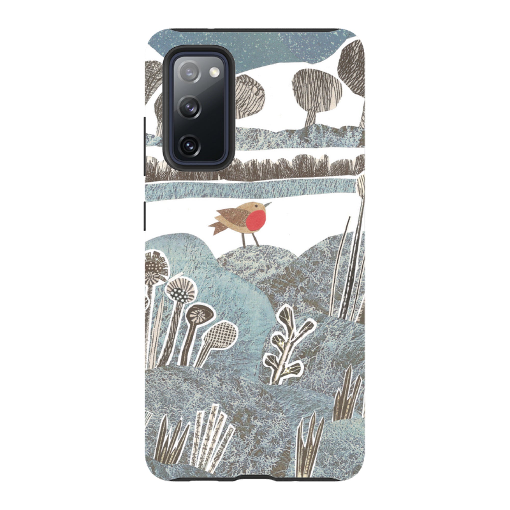 Samsung Tough Case - Frost Robin By Jane Robbins