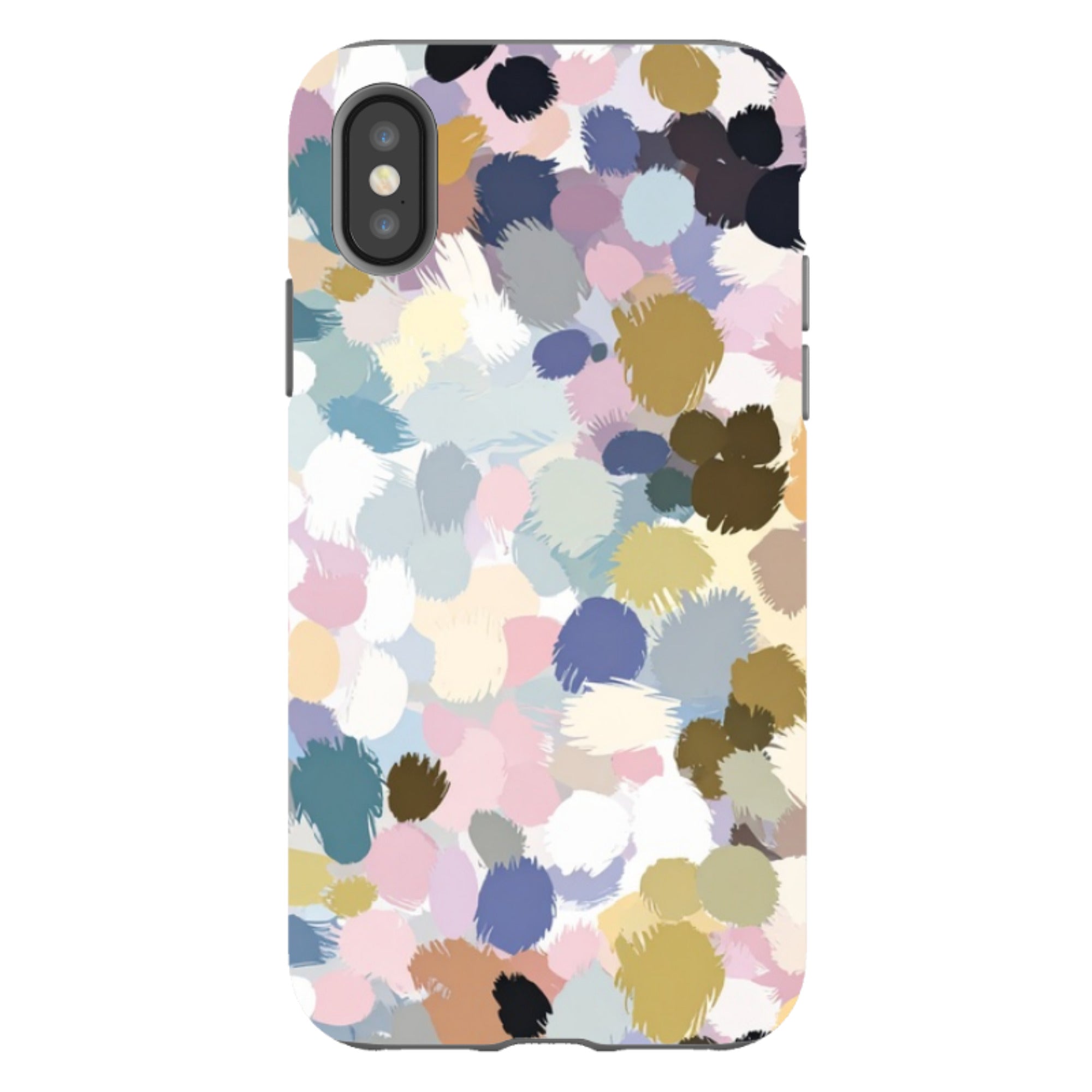 iPhone Tough Case - Reed Polka