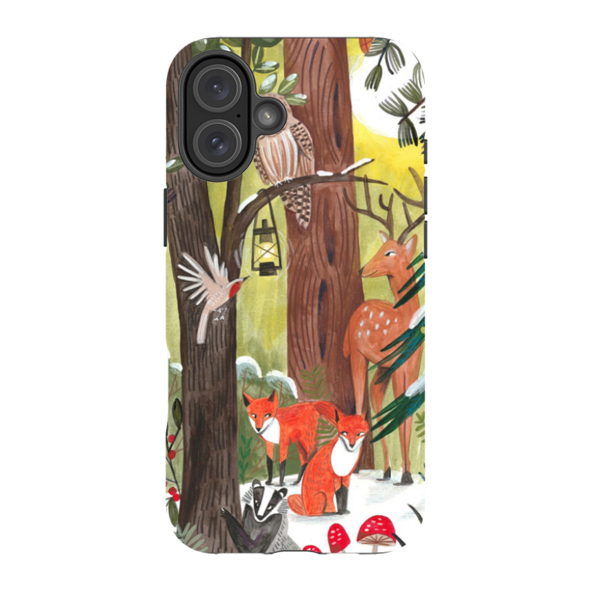 iPhone Tough Case - Winter Wonderland By Caroline Bonne Muller