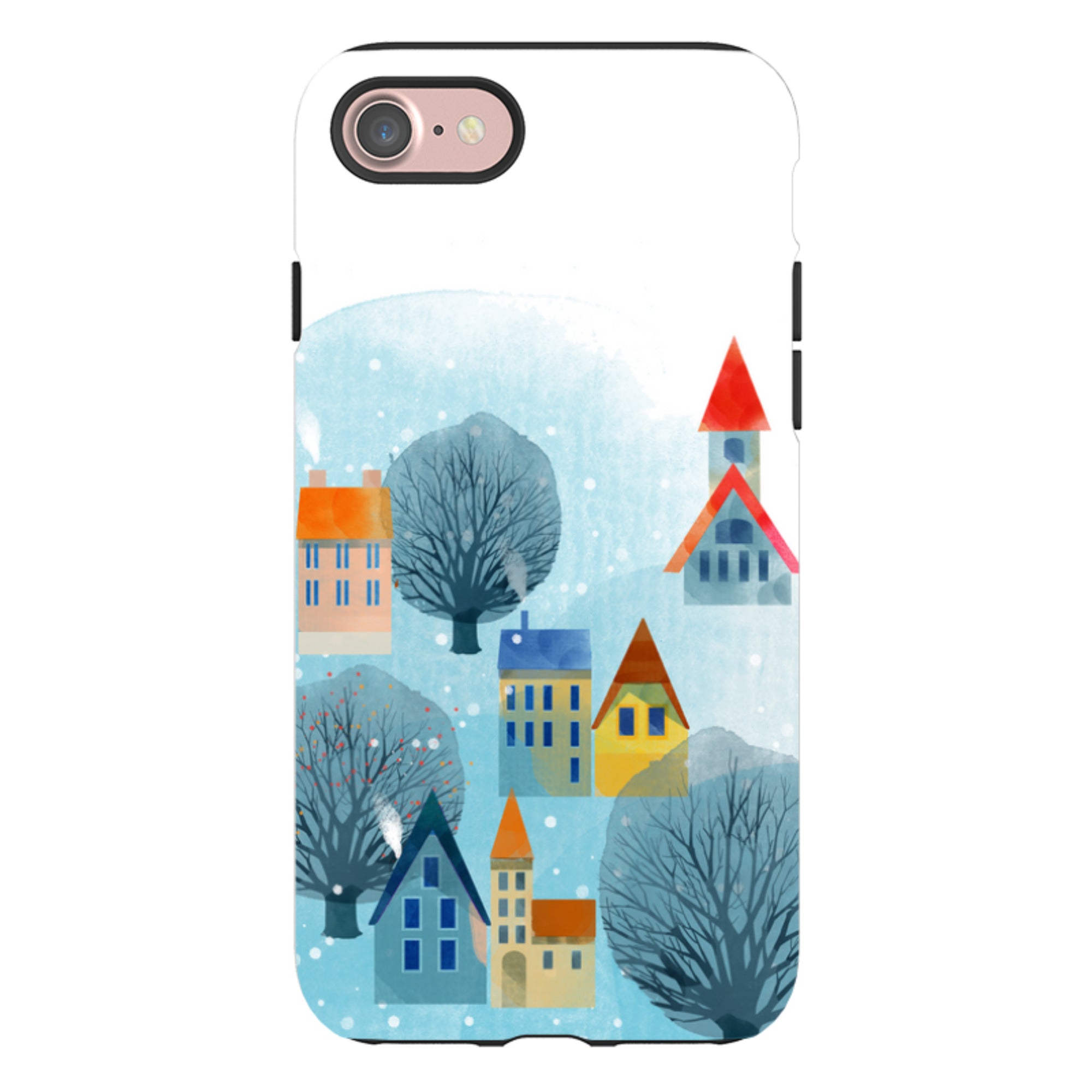 iPhone Tough Case - Snowy Hills