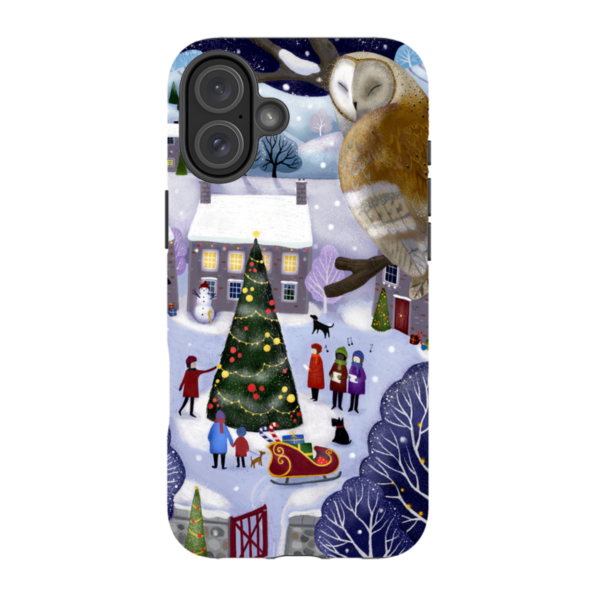 iPhone MagSafe Tough Case -  Advent Owl By Bex Parkin