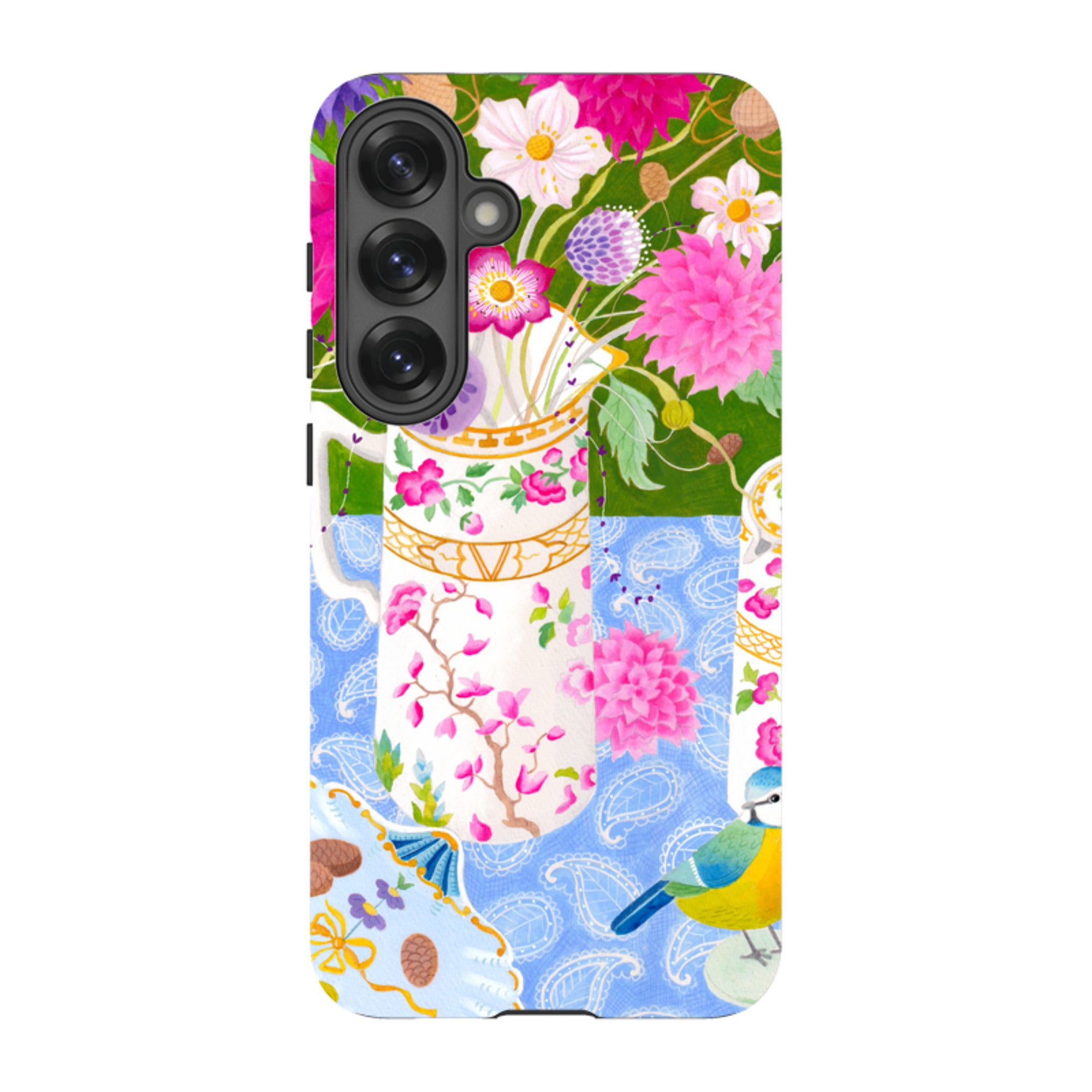 Samsung Tough Case - Dahlias By Bex Parkin