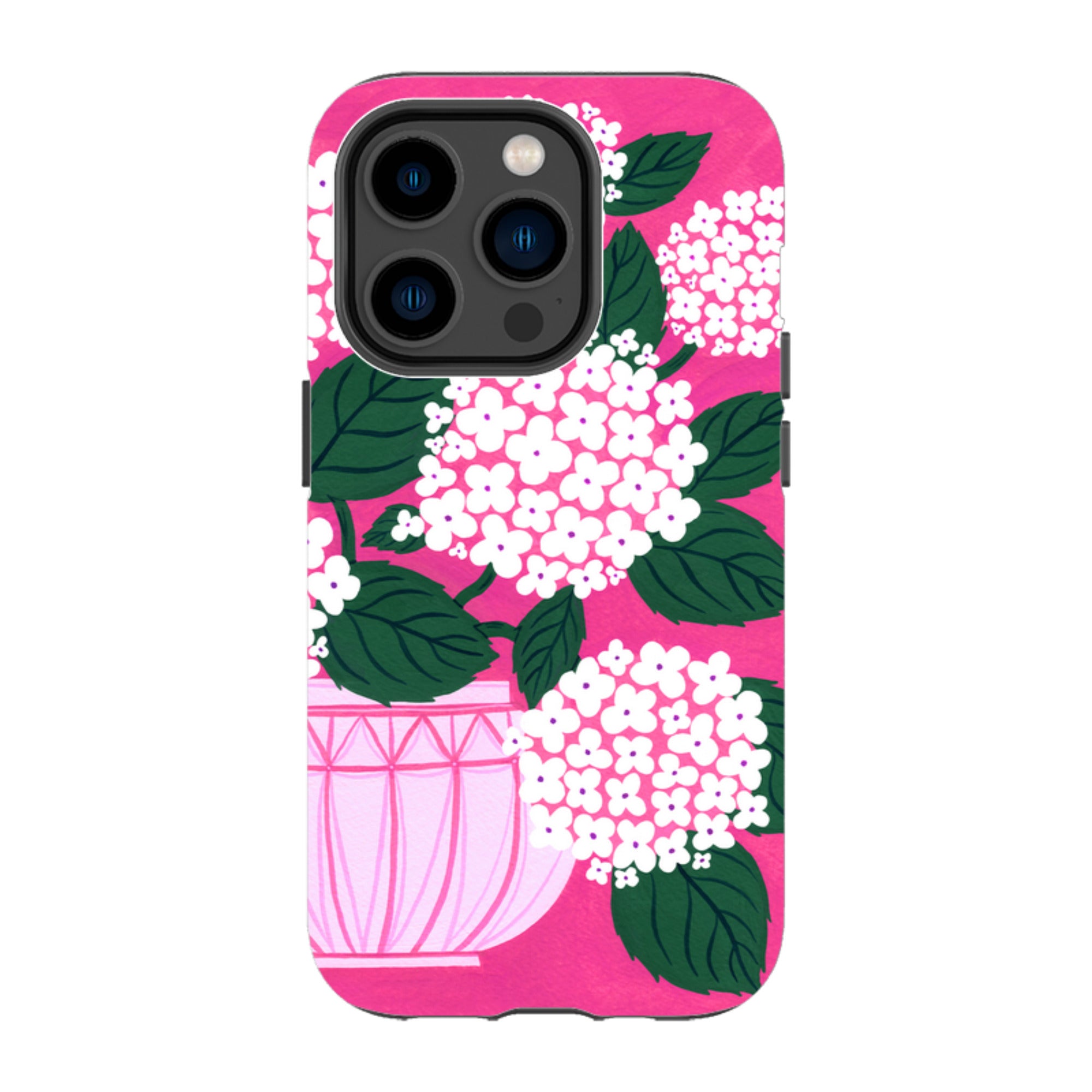 iPhone Tough Case - Hydrangea By Madalina Andronic