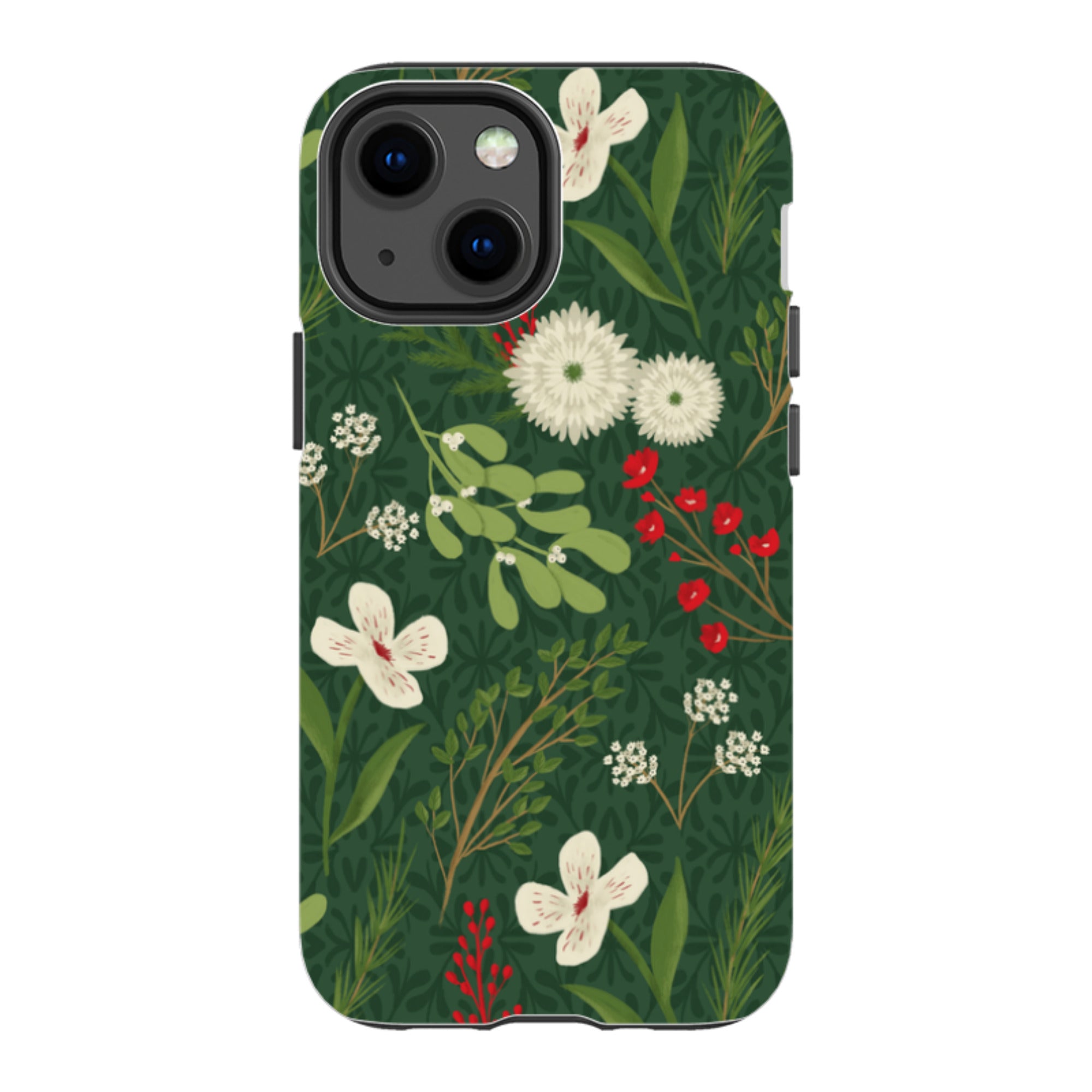 iPhone Tough Case - Holiday Foliage By Abby Jacobs