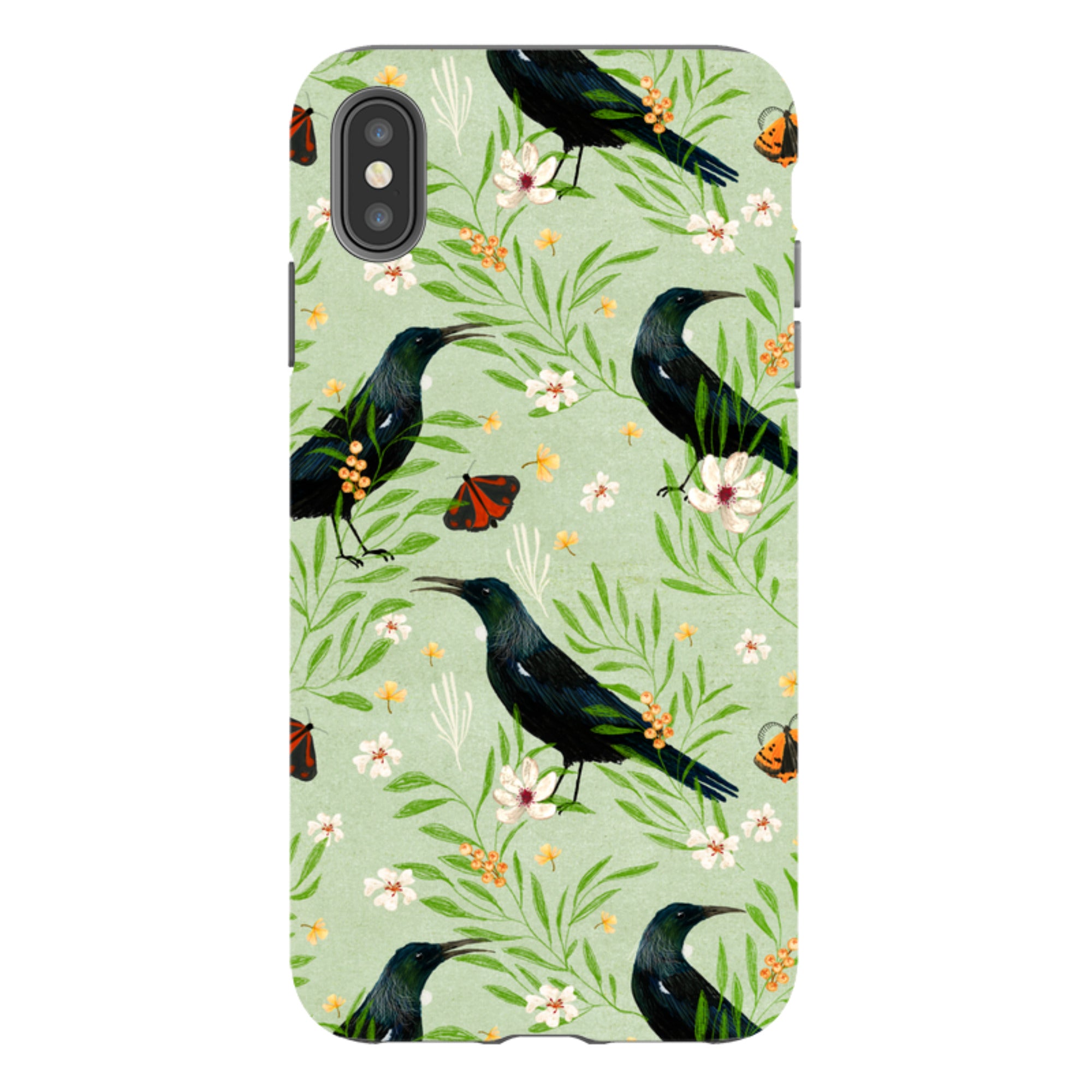iPhone Tough Case - Tui Mint By Katherine Quinn