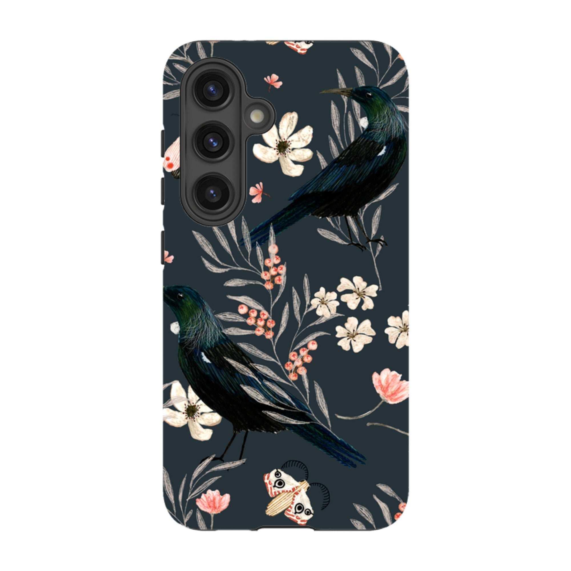 Samsung Tough Case - Moths And Tuis By Katherine Quinn