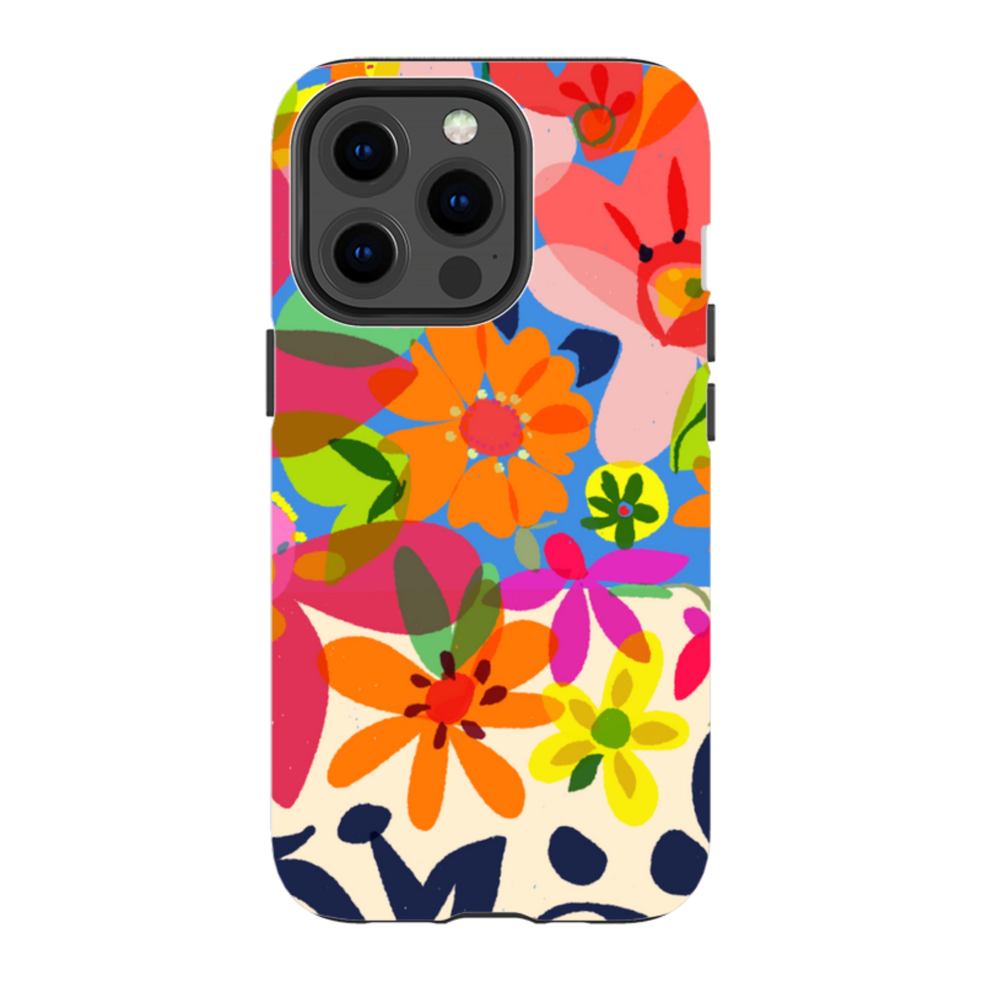 iPhone Tough Case - Beautiful Blooms By Sarah Campbell
