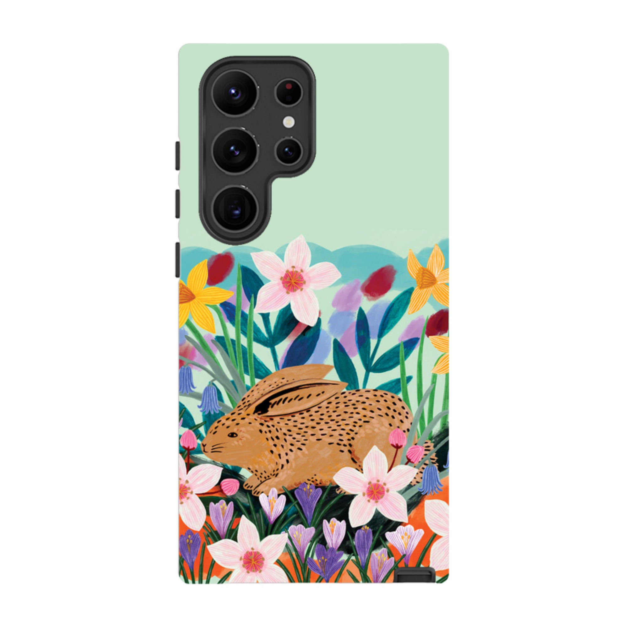 Samsung Tough Case - Spring Bunny By Lee Foster Wilson
