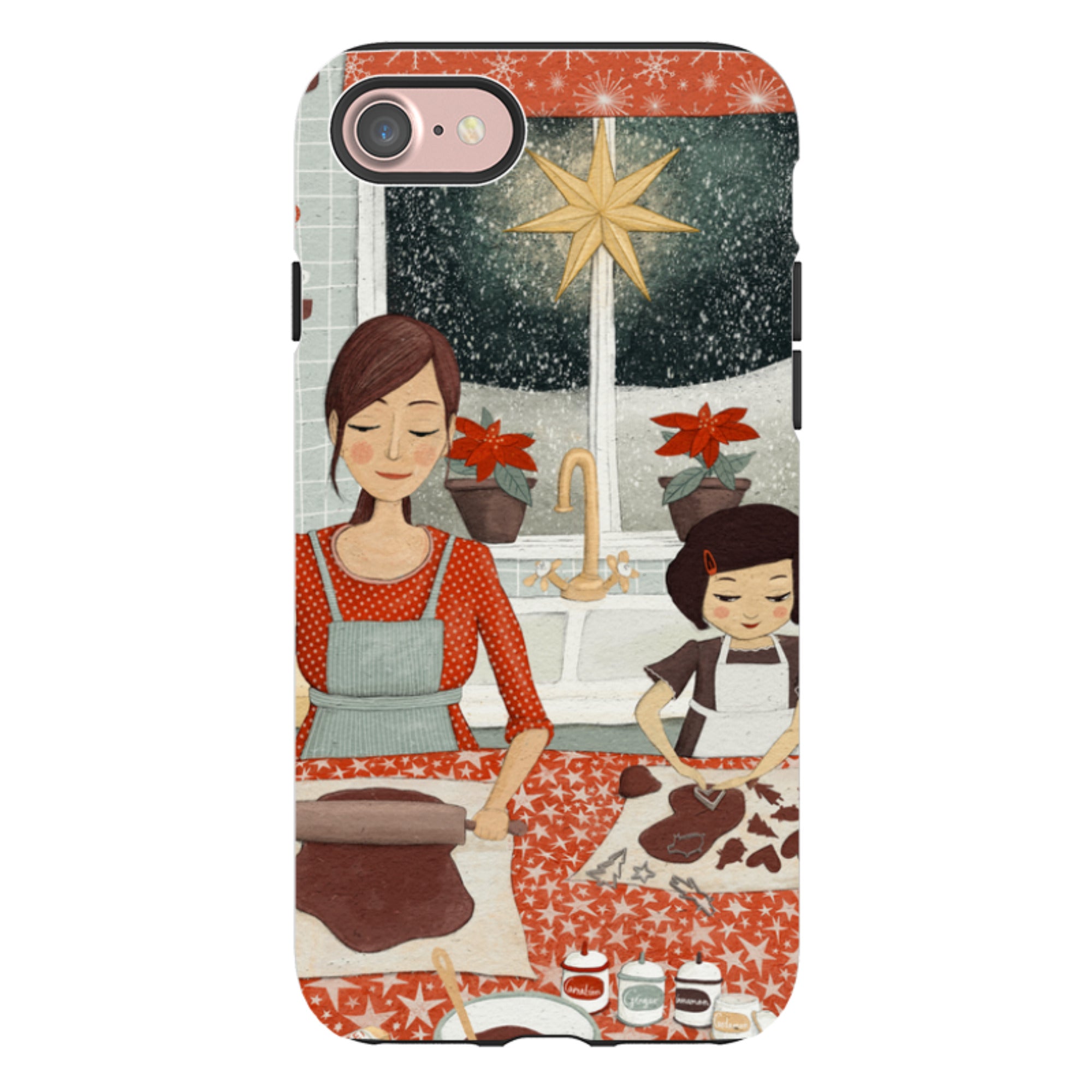 iPhone Tough Case - Sugar and Spice By Maja Lindberg