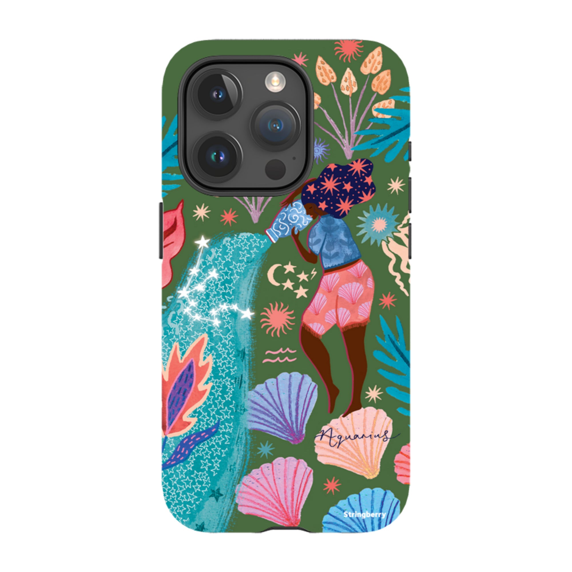 iPhone Tough Case - Aquarius By Emma Frances Grant