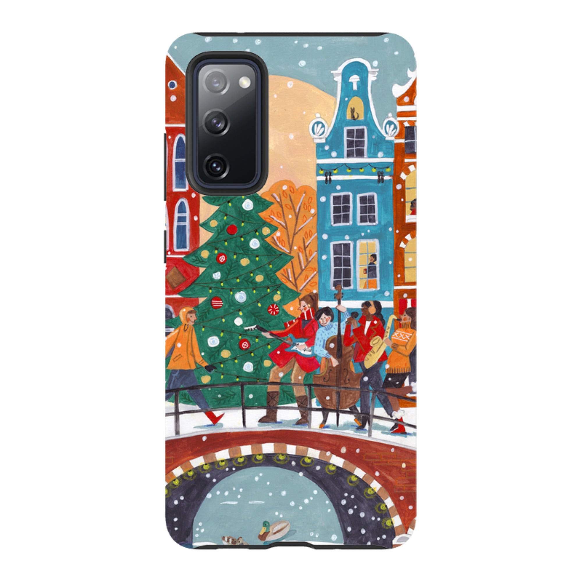 Samsung Tough Case - Christmas Music Amsterdam By Caroline Bonne Muller