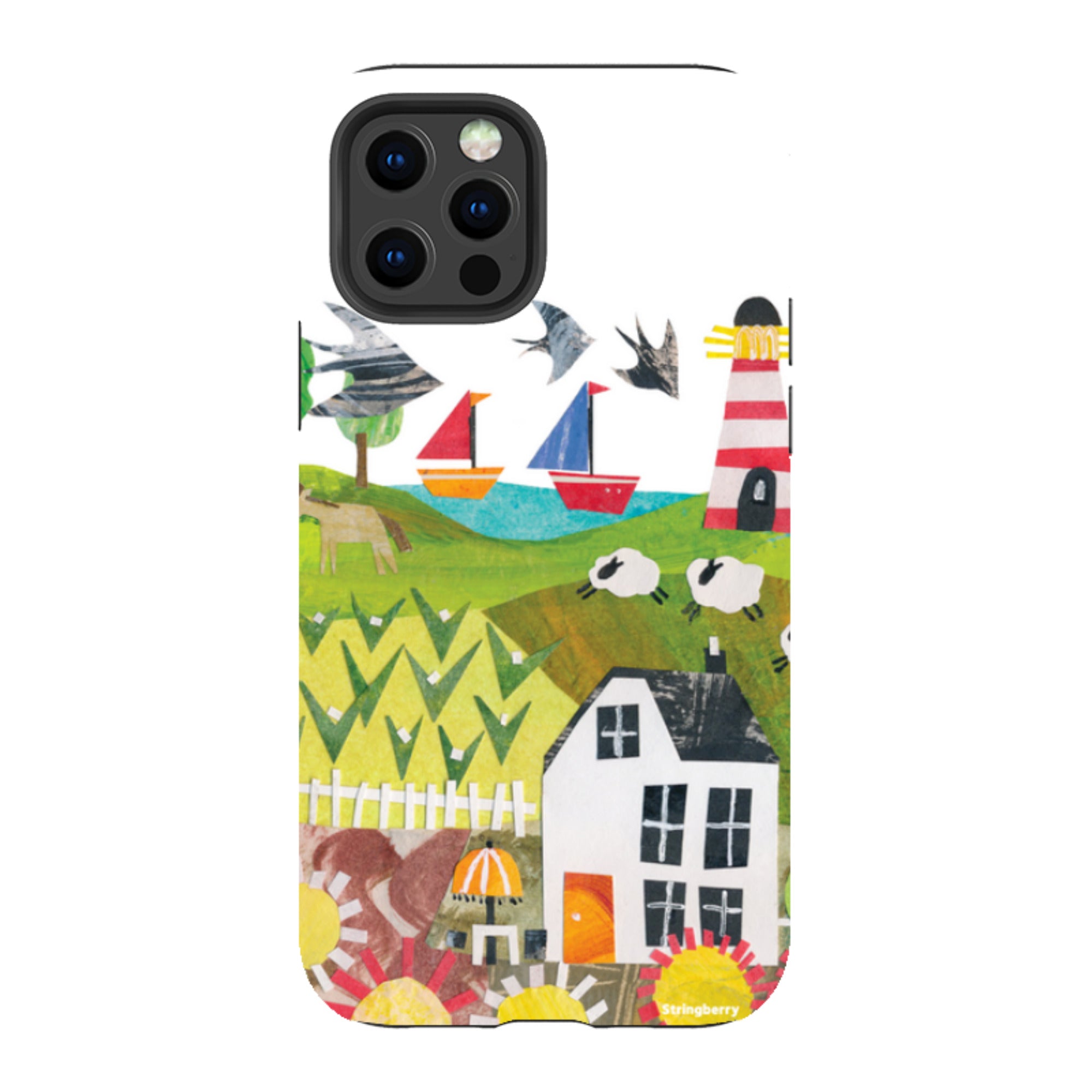 iPhone Tough Case - Countryscape I By Tracey English
