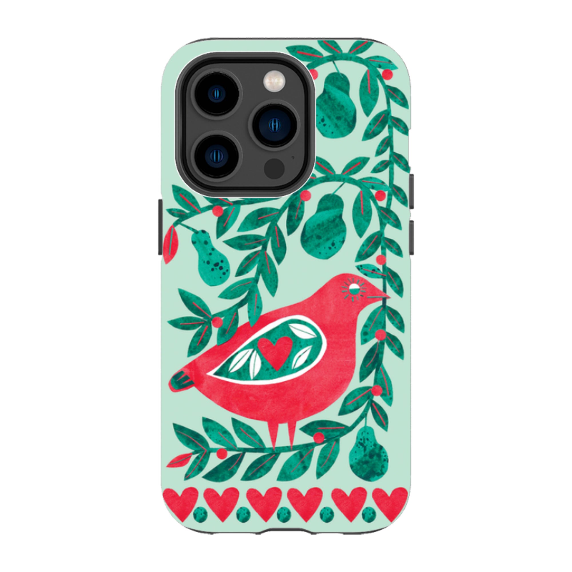 iPhone Tough Case - Partridge With Pears By Tracey English