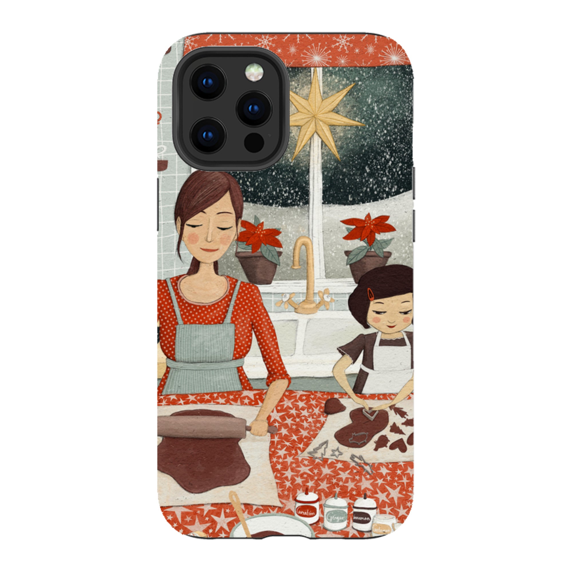 iPhone Tough Case - Sugar and Spice By Maja Lindberg