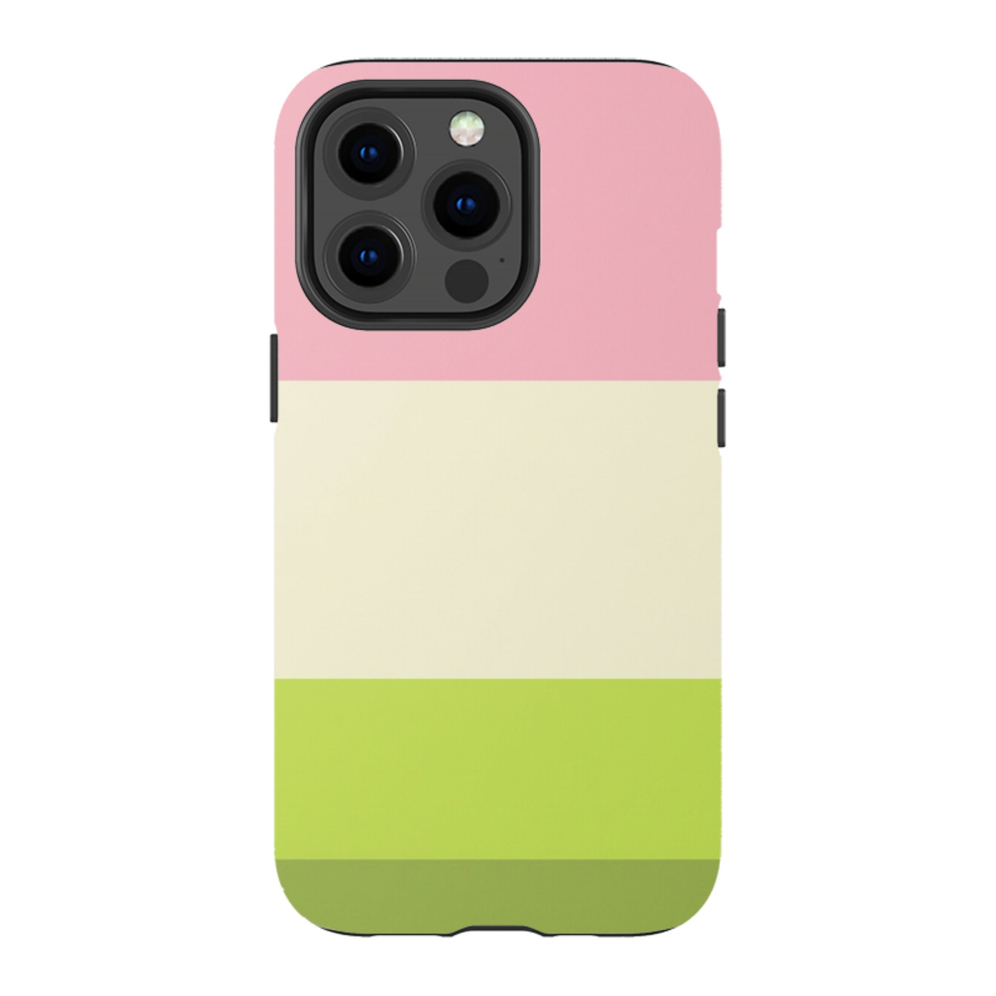 iPhone MagSafe Tough Case - Pink & Sage Green