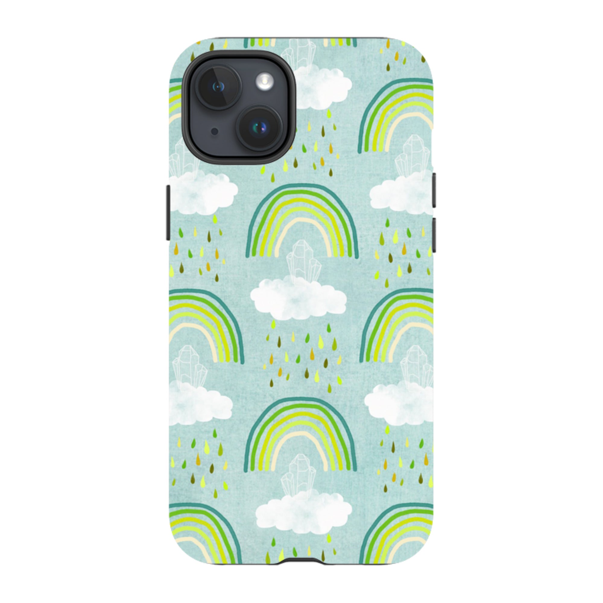 iPhone Tough Case - Rainbows And Crystals By Katherine Quinn