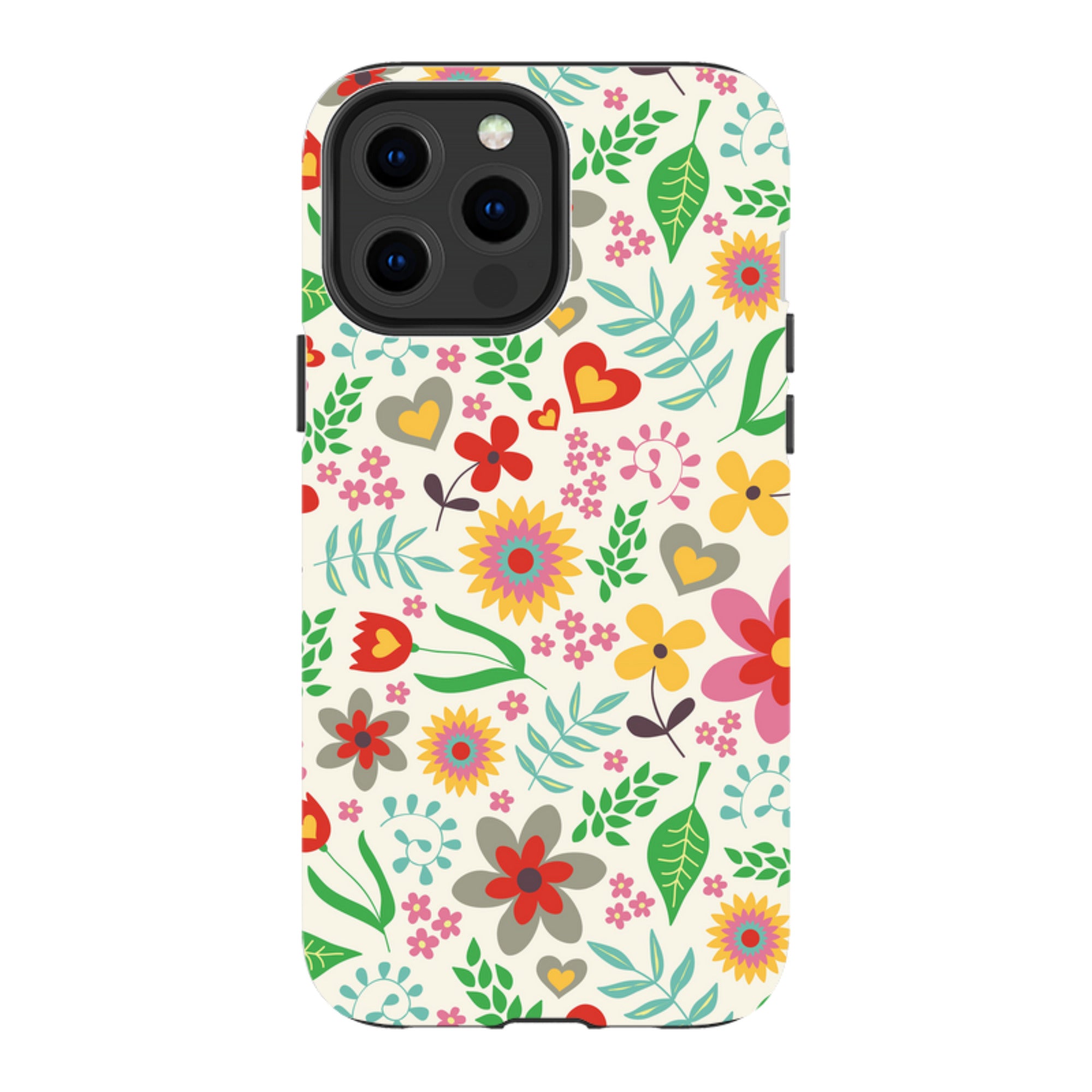 iPhone Tough Case - Folky Floral By Suzy Taylor