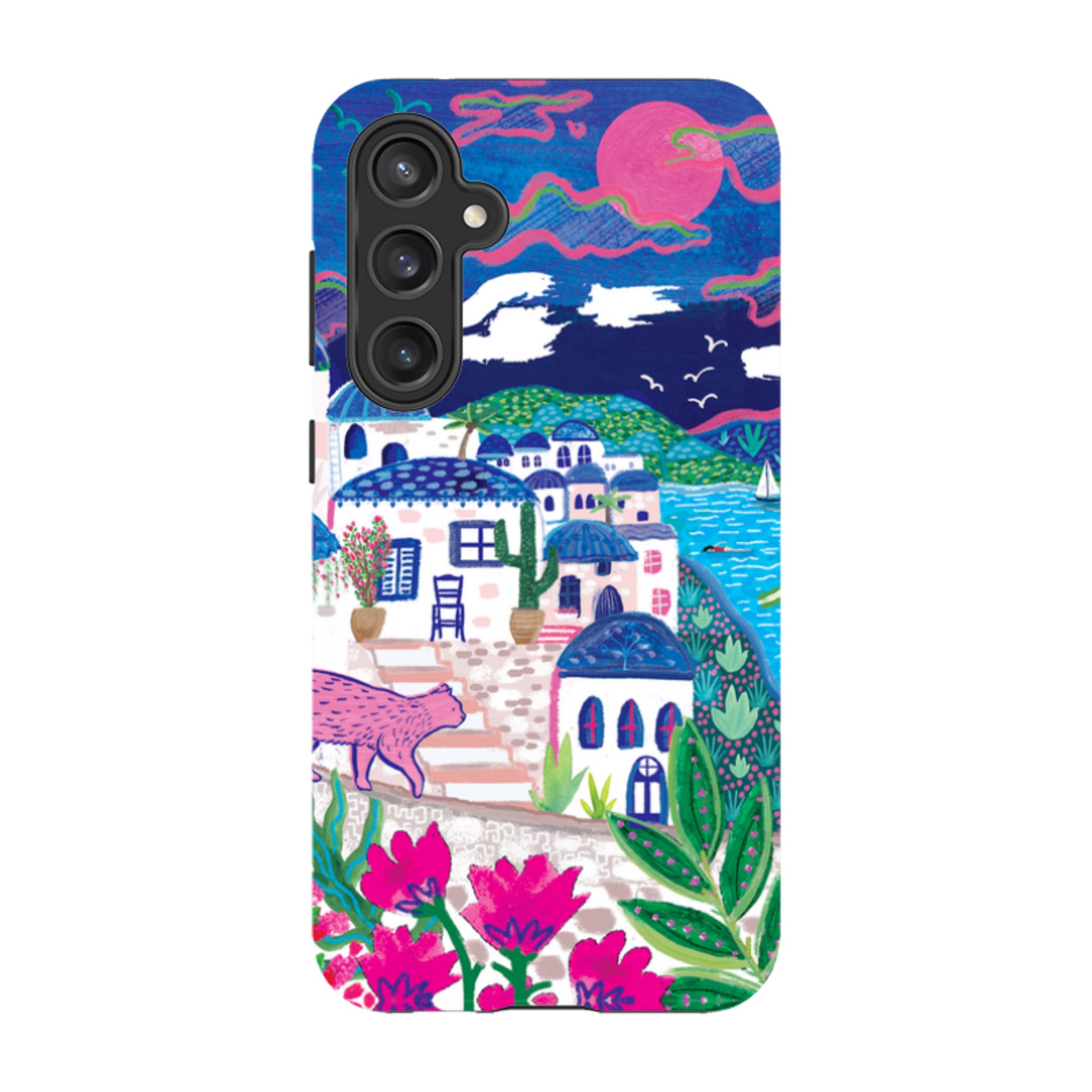 Samsung Tough  Case - Sapphire Seas III By Emma Frances Grant