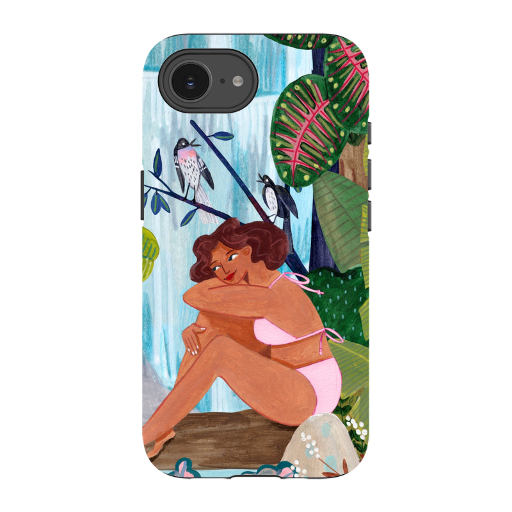 iPhone Tough Case - Waterfall By Caroline Bonne Muller