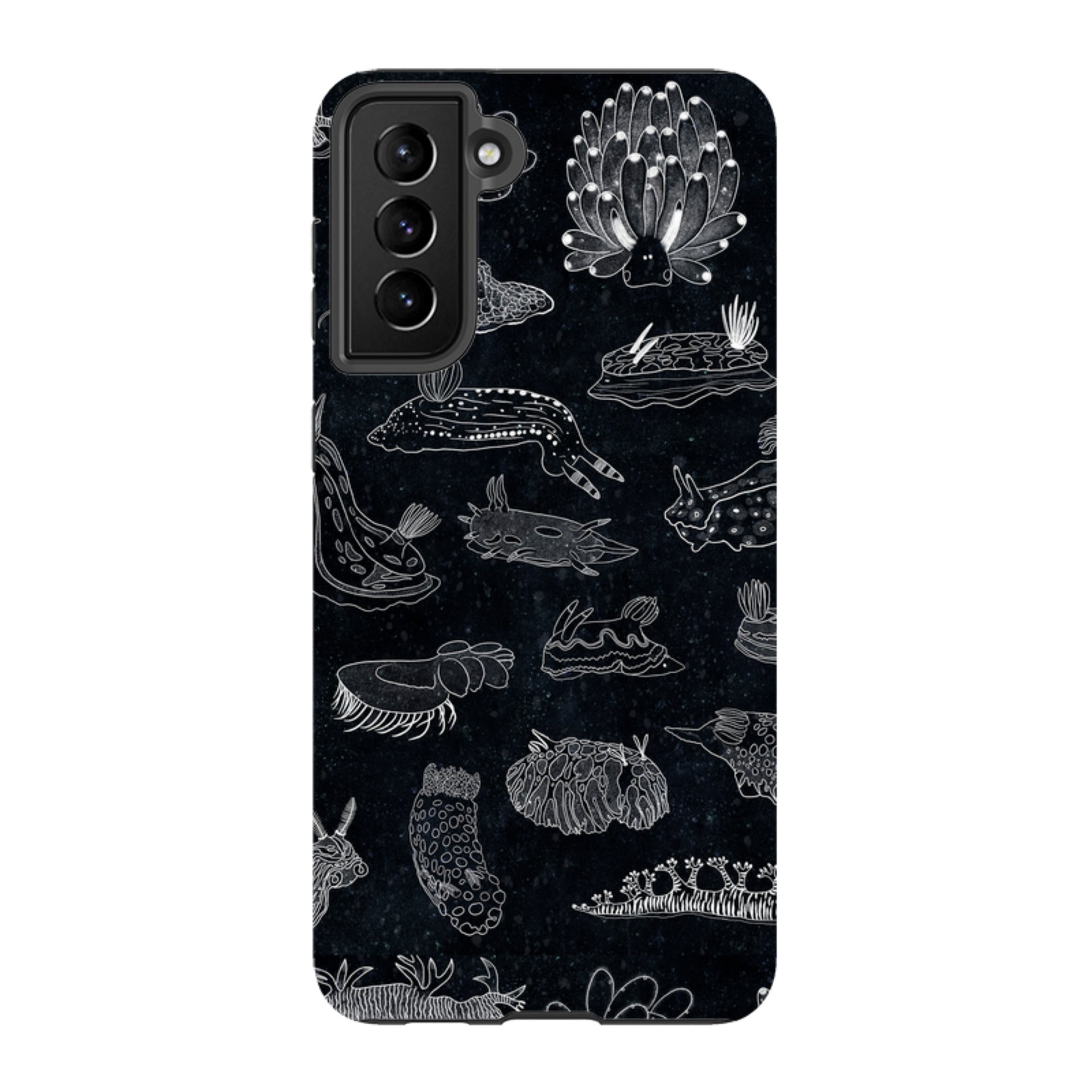 Samsung Tough Case - Nudibranch Line Drawing By Katherine Quinn