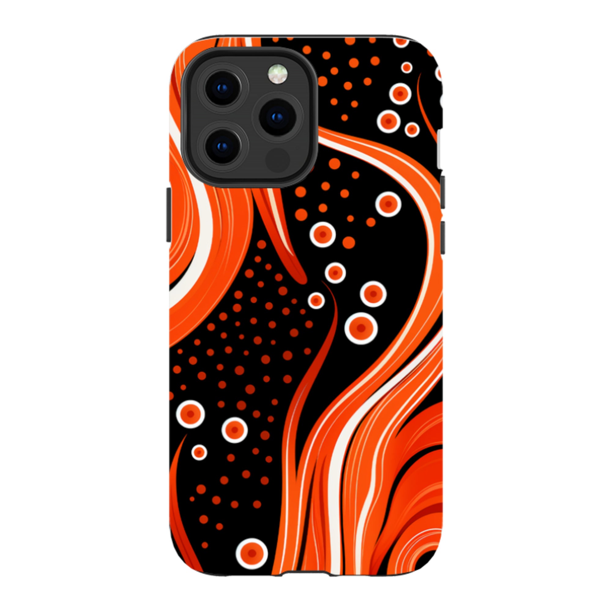 iPhone Tough Case -Red Wave Stars