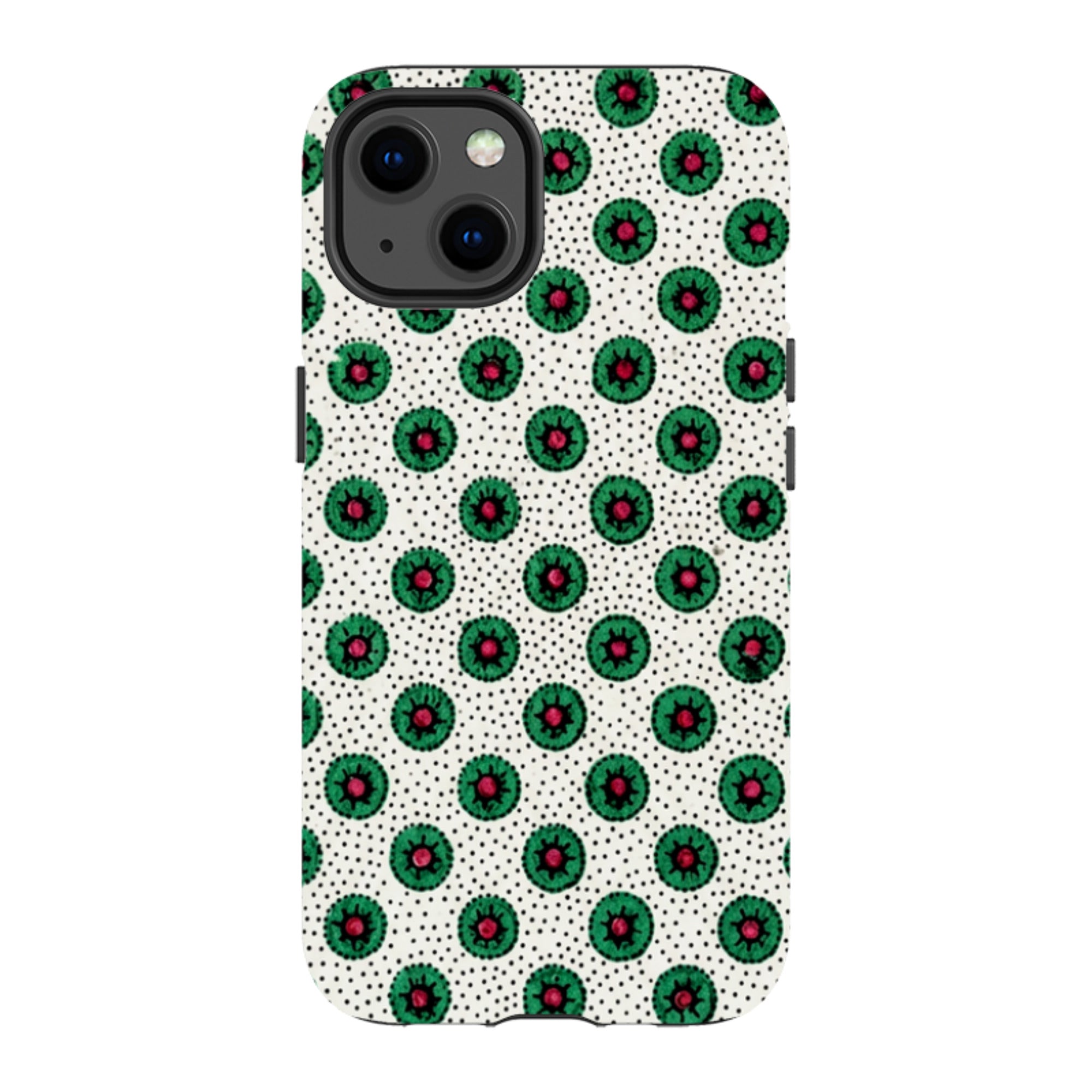 iPhone MagSafe Tough Case - Green Medallion