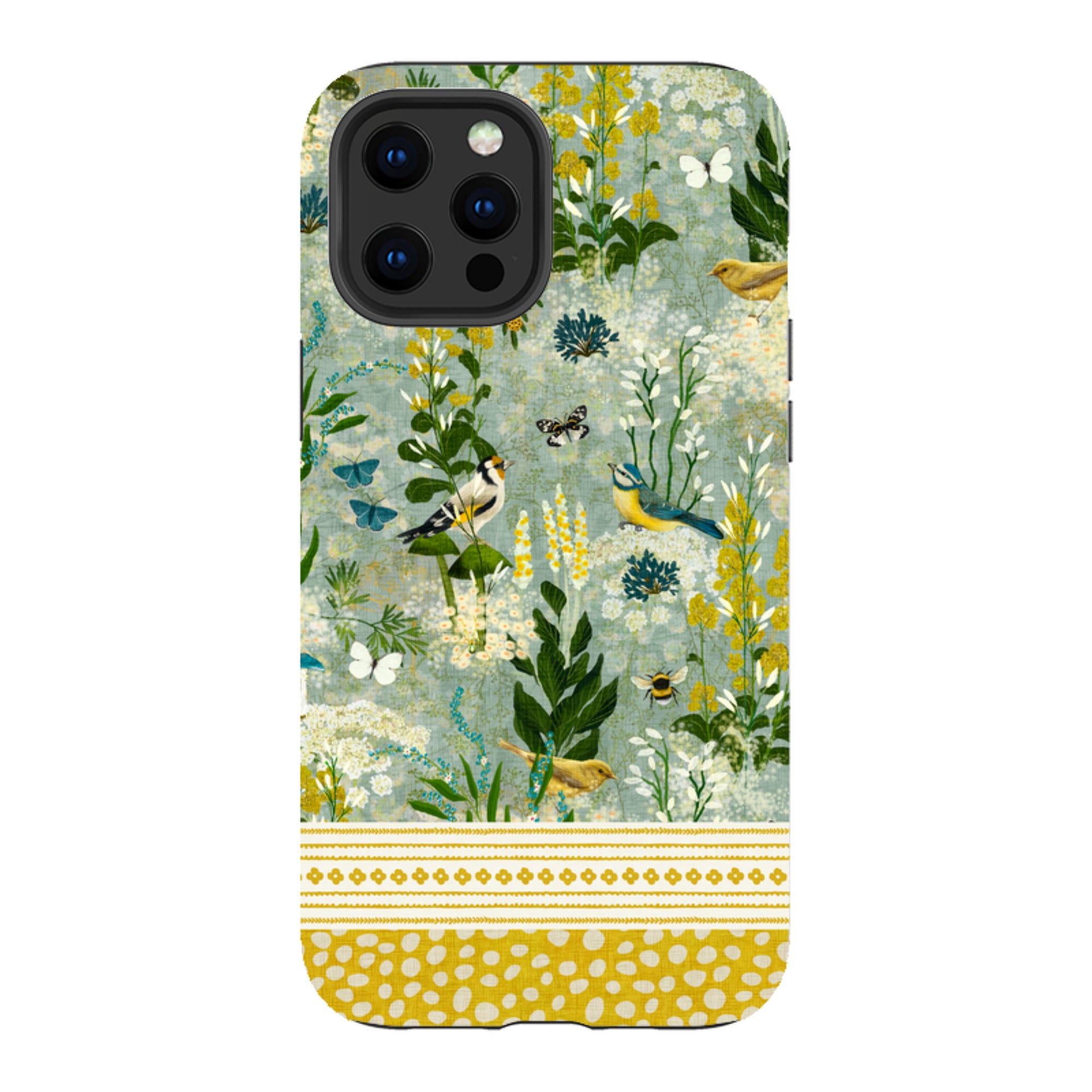 iPhone Tough Case - Song Bird Garden 2 By Katherine Quinn