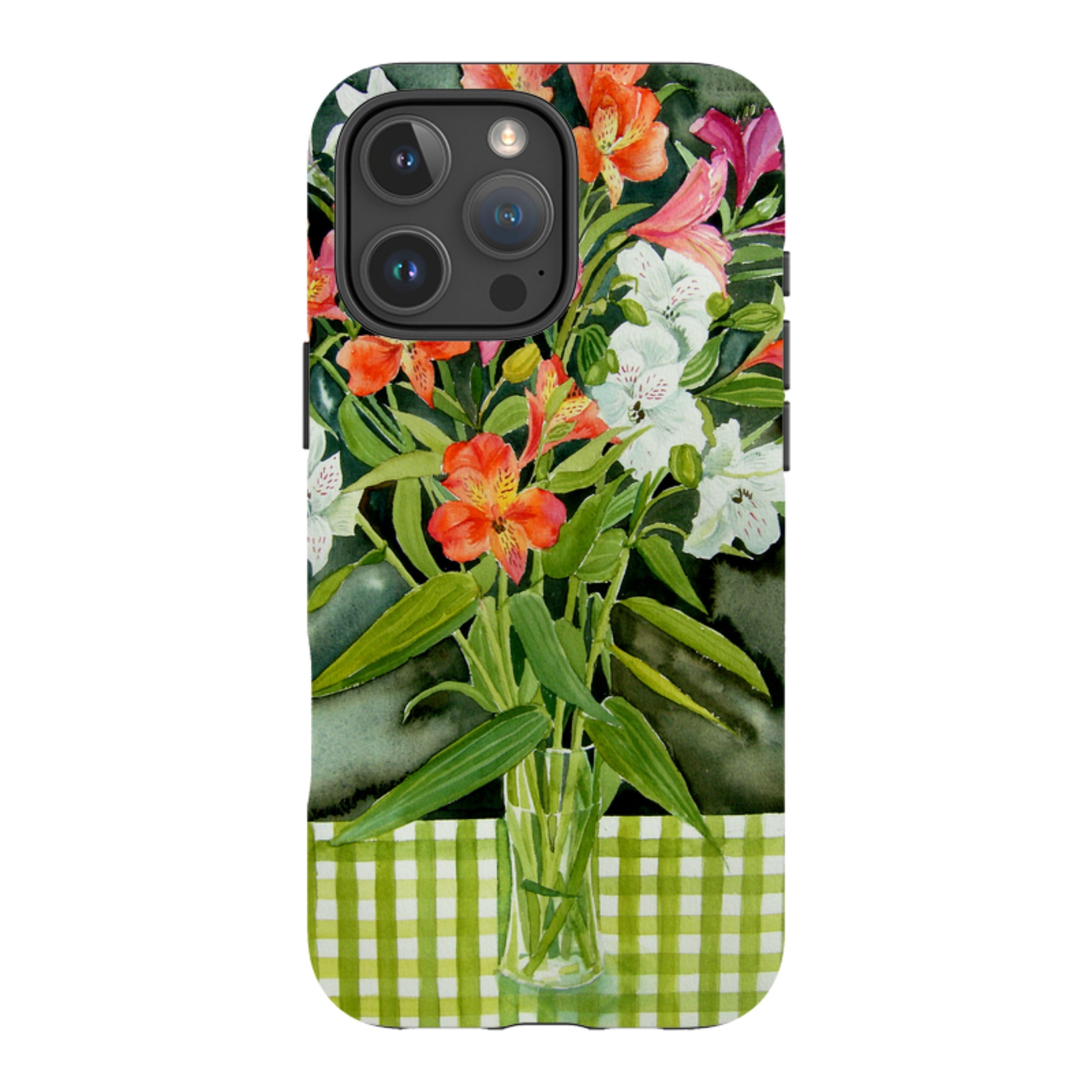 iPhone Tough Case - Fresias By Mary Stubberfield