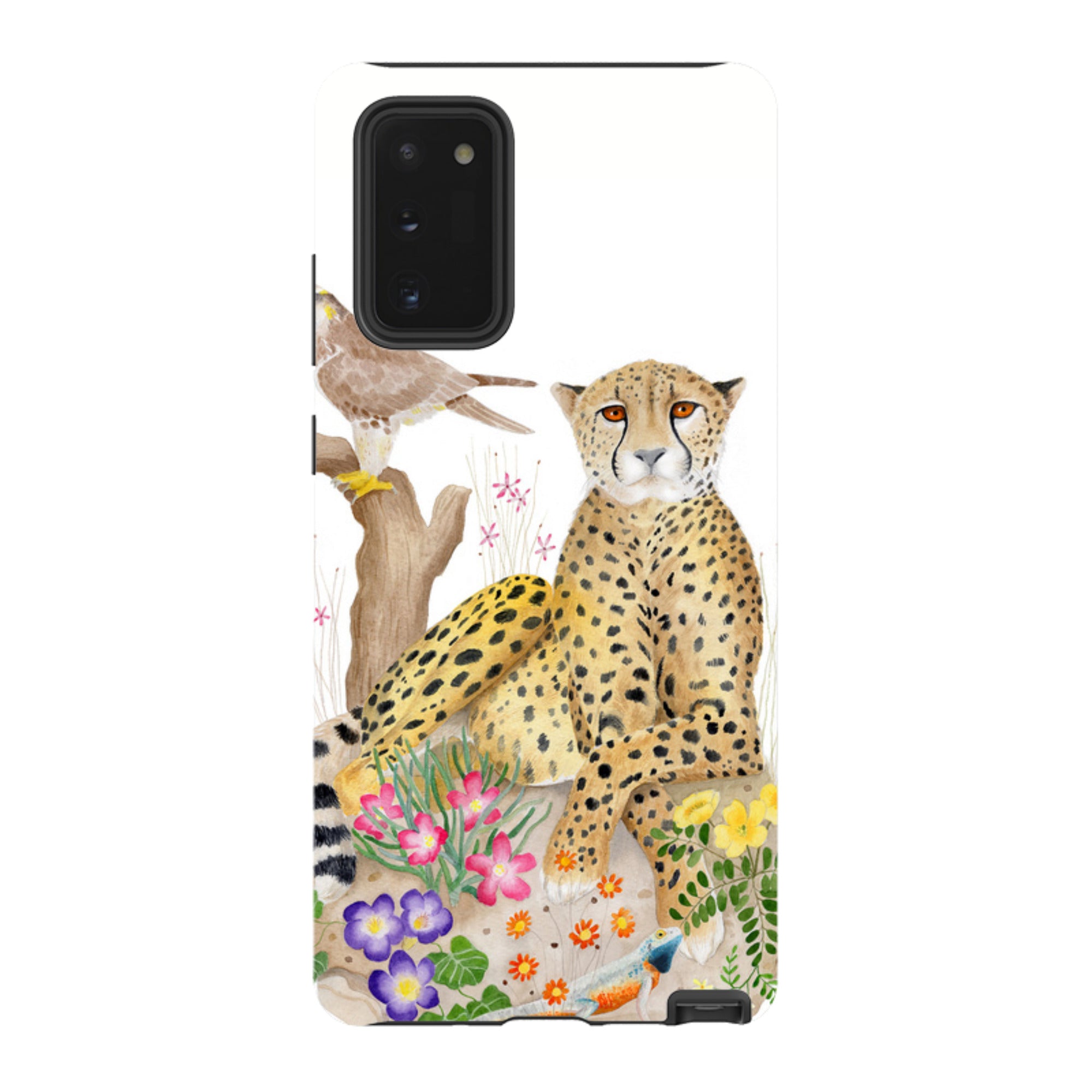 Samsung Tough Case - Botswana Cheetah By Bex Parkin
