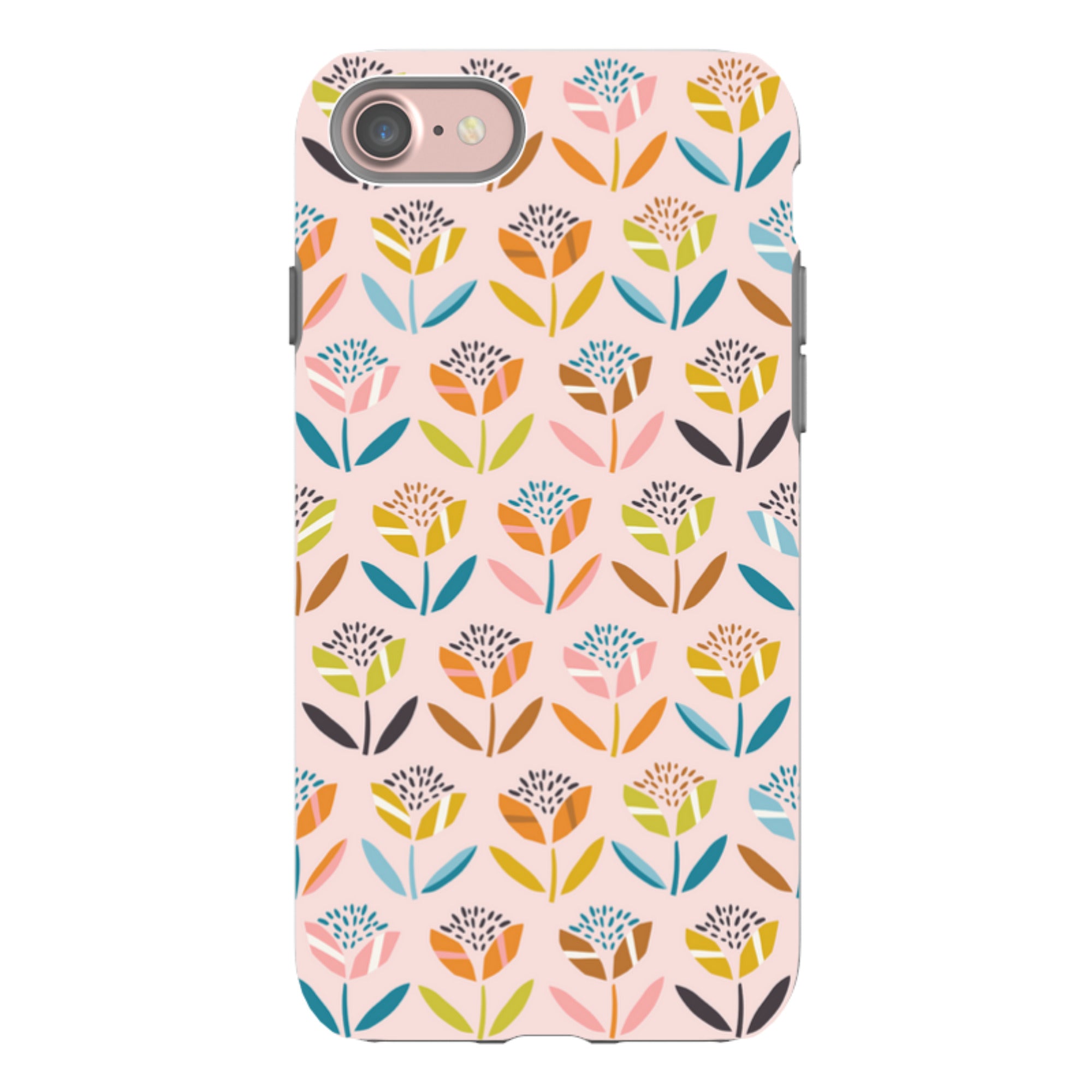 iPhone Tough Case - Little Flowers By Ali Brookes